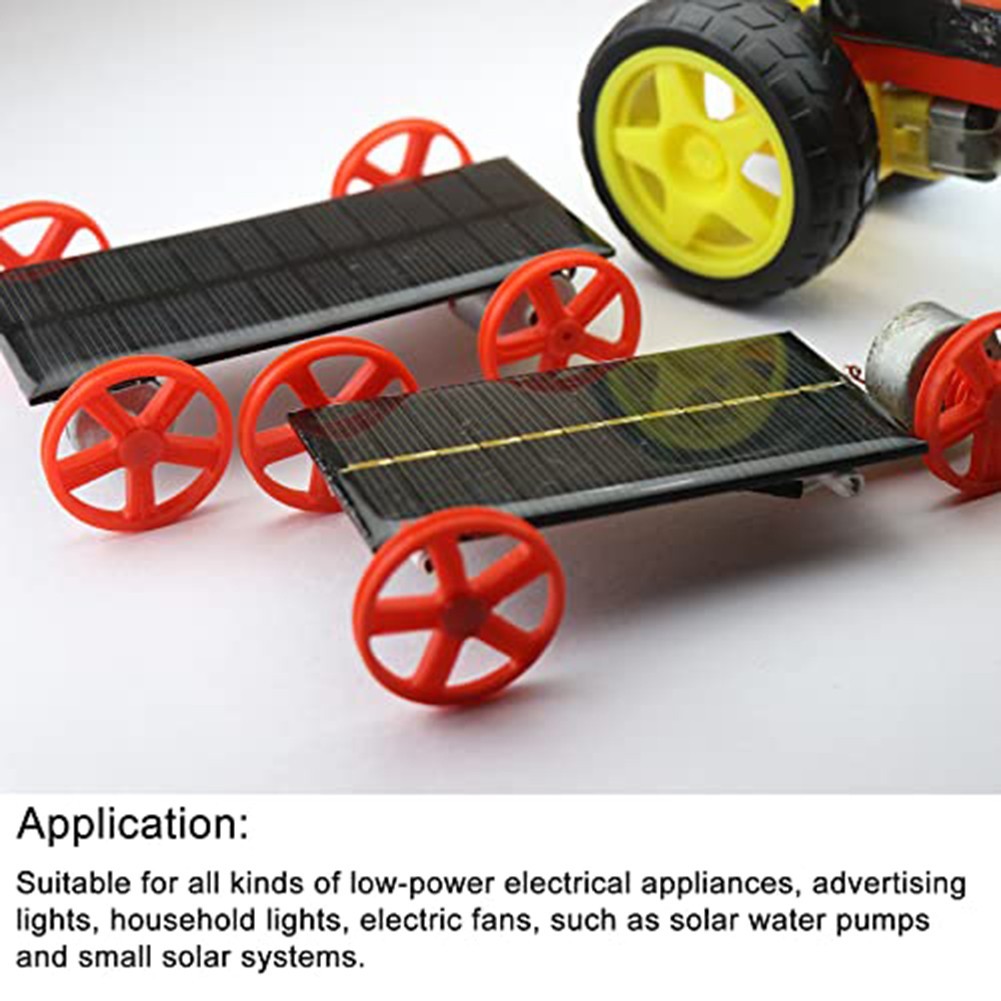 for mini Solar Panel 0 5W for DIY Projects Size for Low Applications