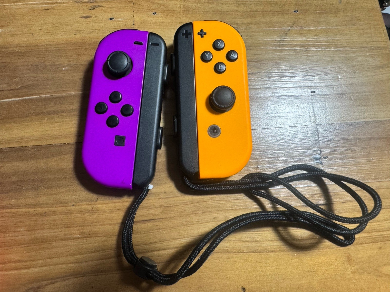 Official Nintendo Switch/OLED  Joy-Con L/R Purple /Neon Orange - Joy Con