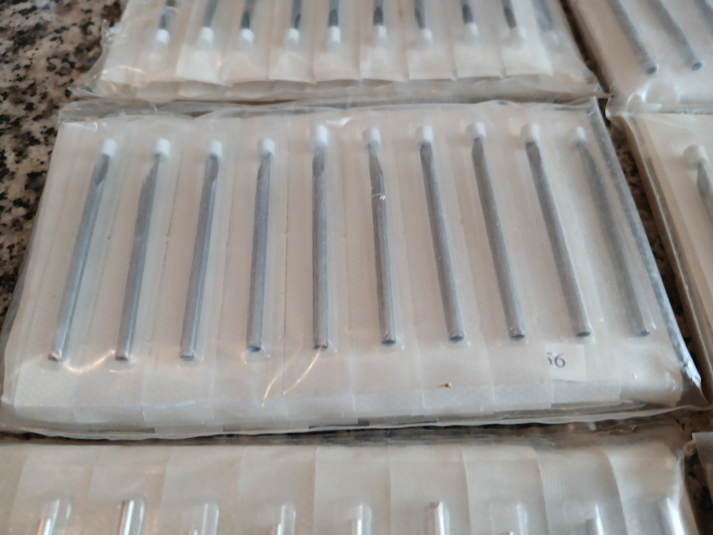 Lot Multiple gauge body Piercing Needles Look!! 100s!!