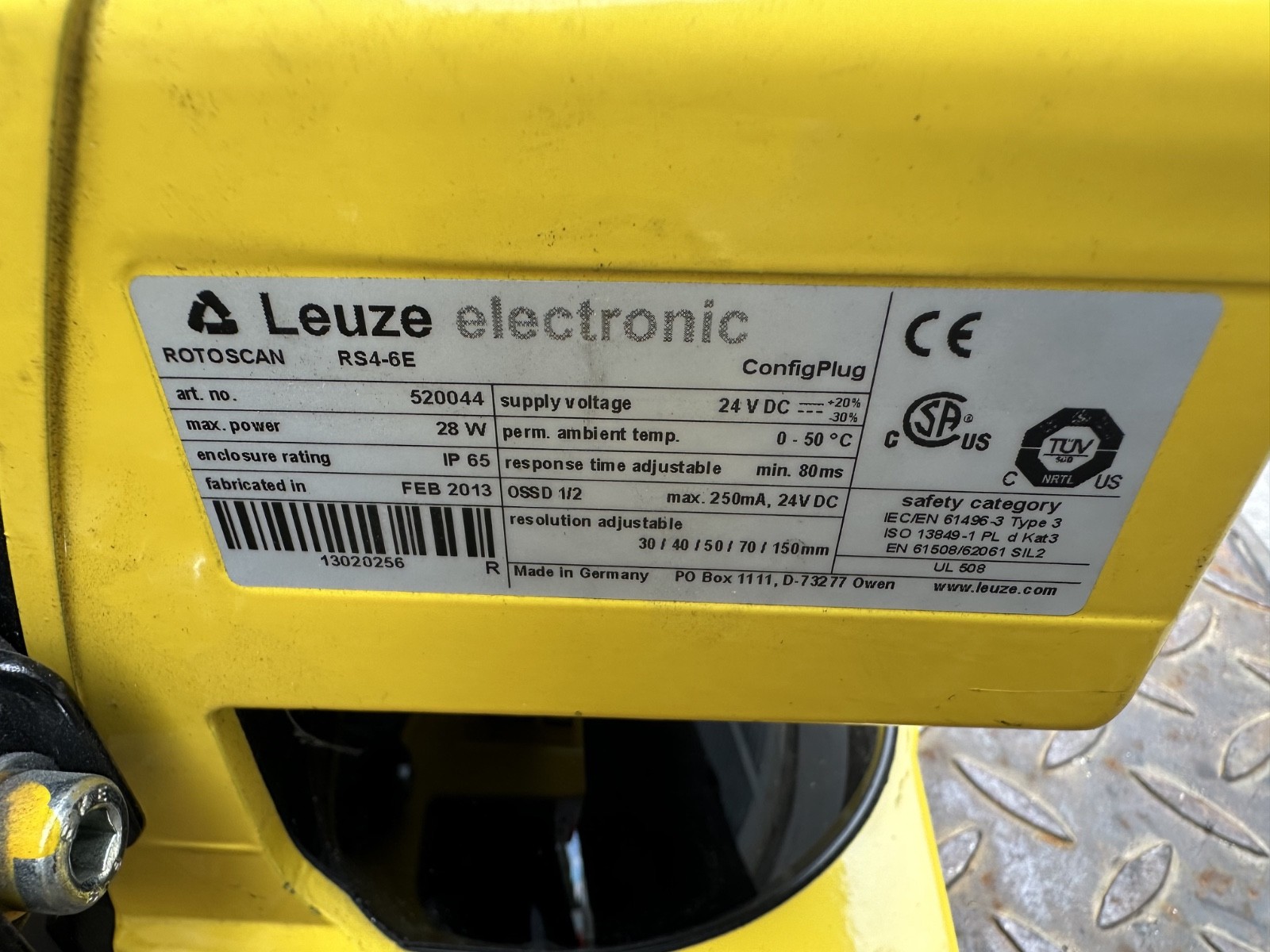 Leuze RS4-6E rotoscan