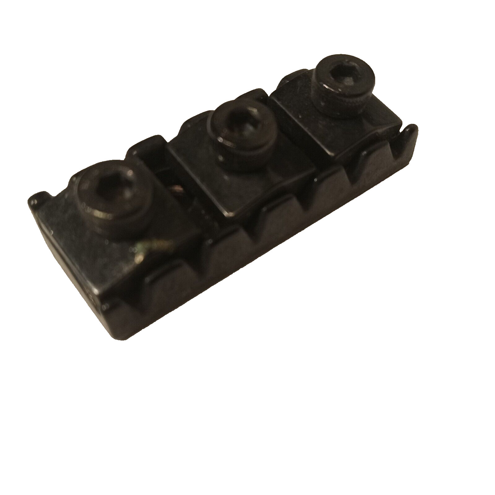 Black Locking Nut Replacement for Peavey Rotor Bolt Neck Guitar