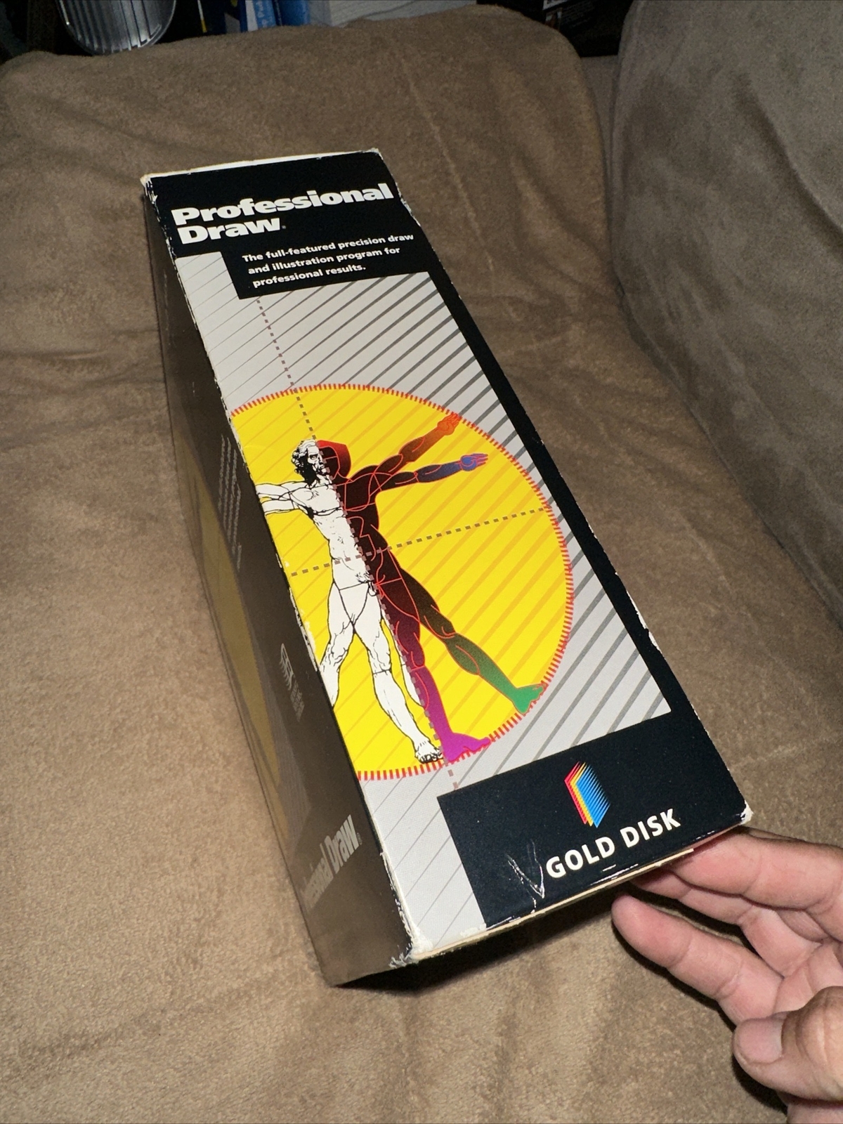 Professional Draw - Gold Disk - PC DOS 3.5 Disk - Complete In Box