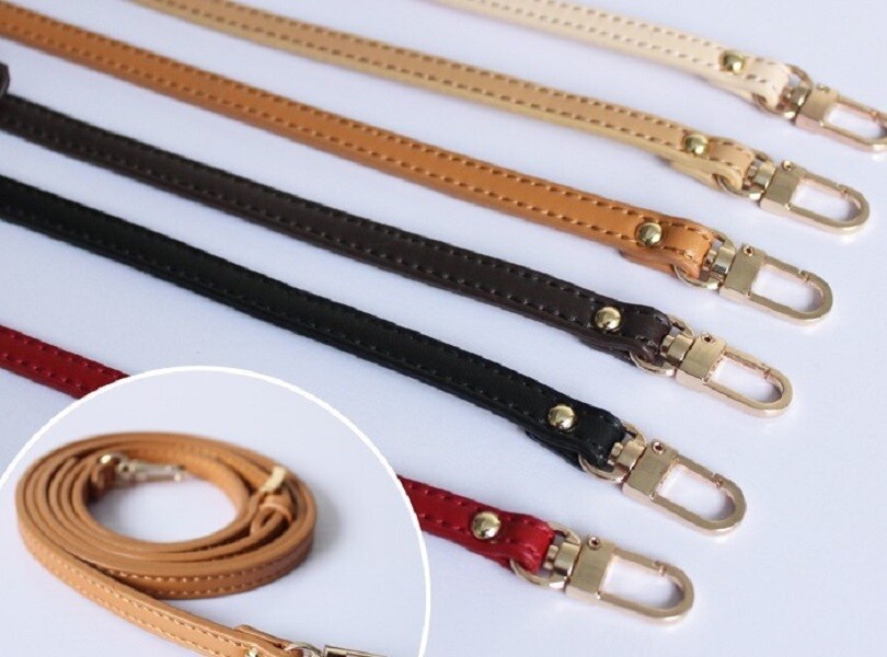 Natural Crossbody Vachetta Leather Strap Replacement For Louis Vuitton Croisette