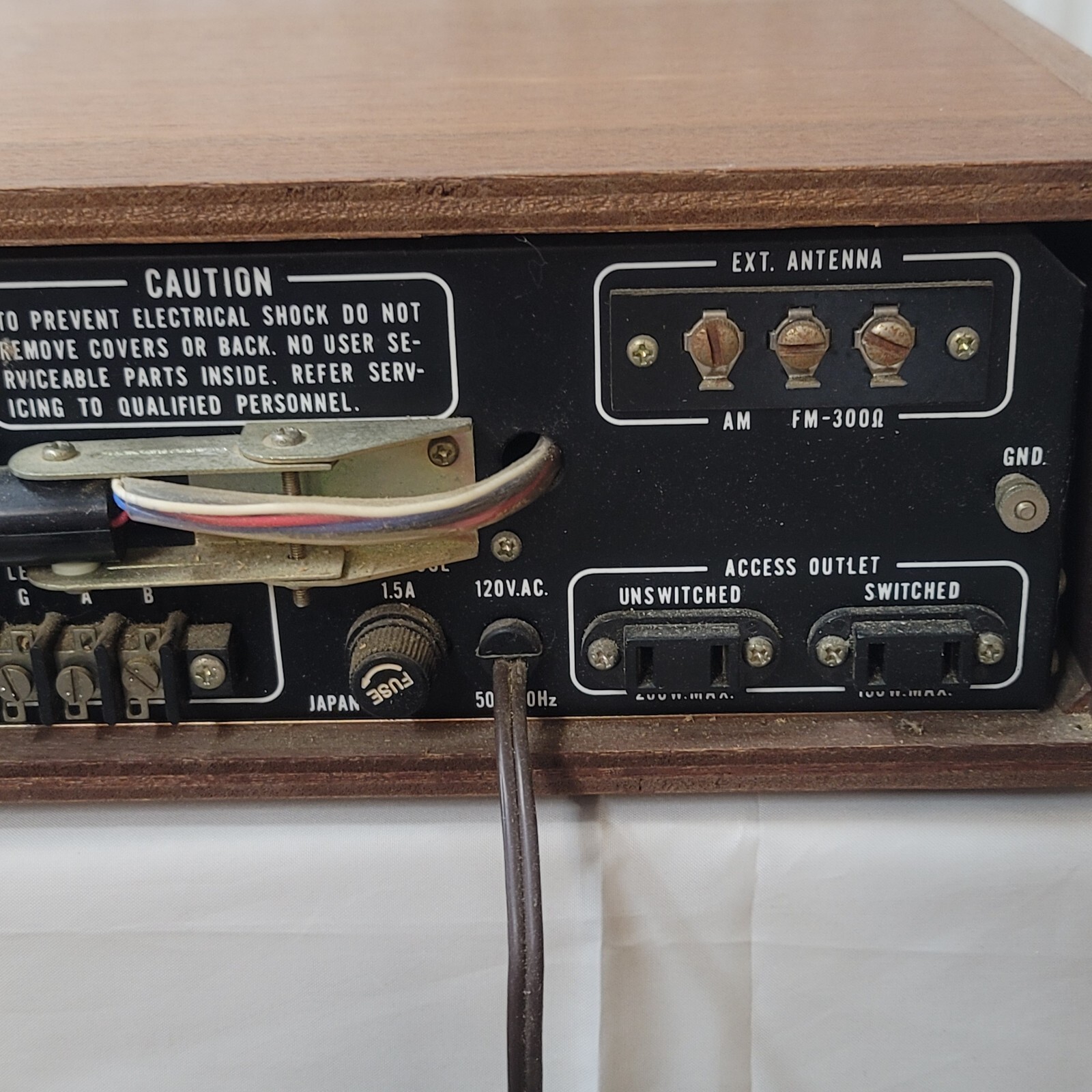 PlayBack 750sx Solid State Stereo Receiver VINTAGE