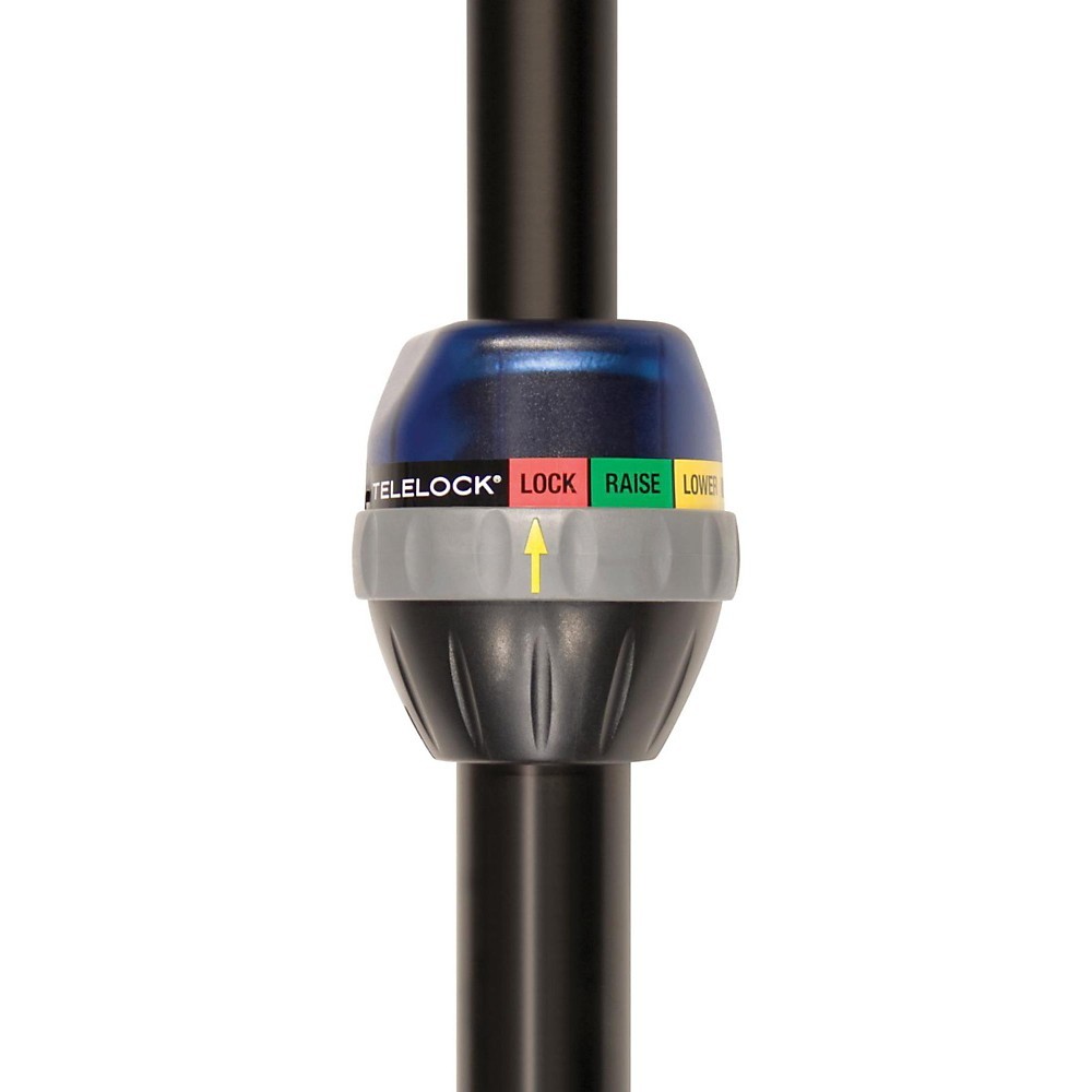 Ultimate Support TS99BL Tall, LevelingLeg Speaker Stand Black
