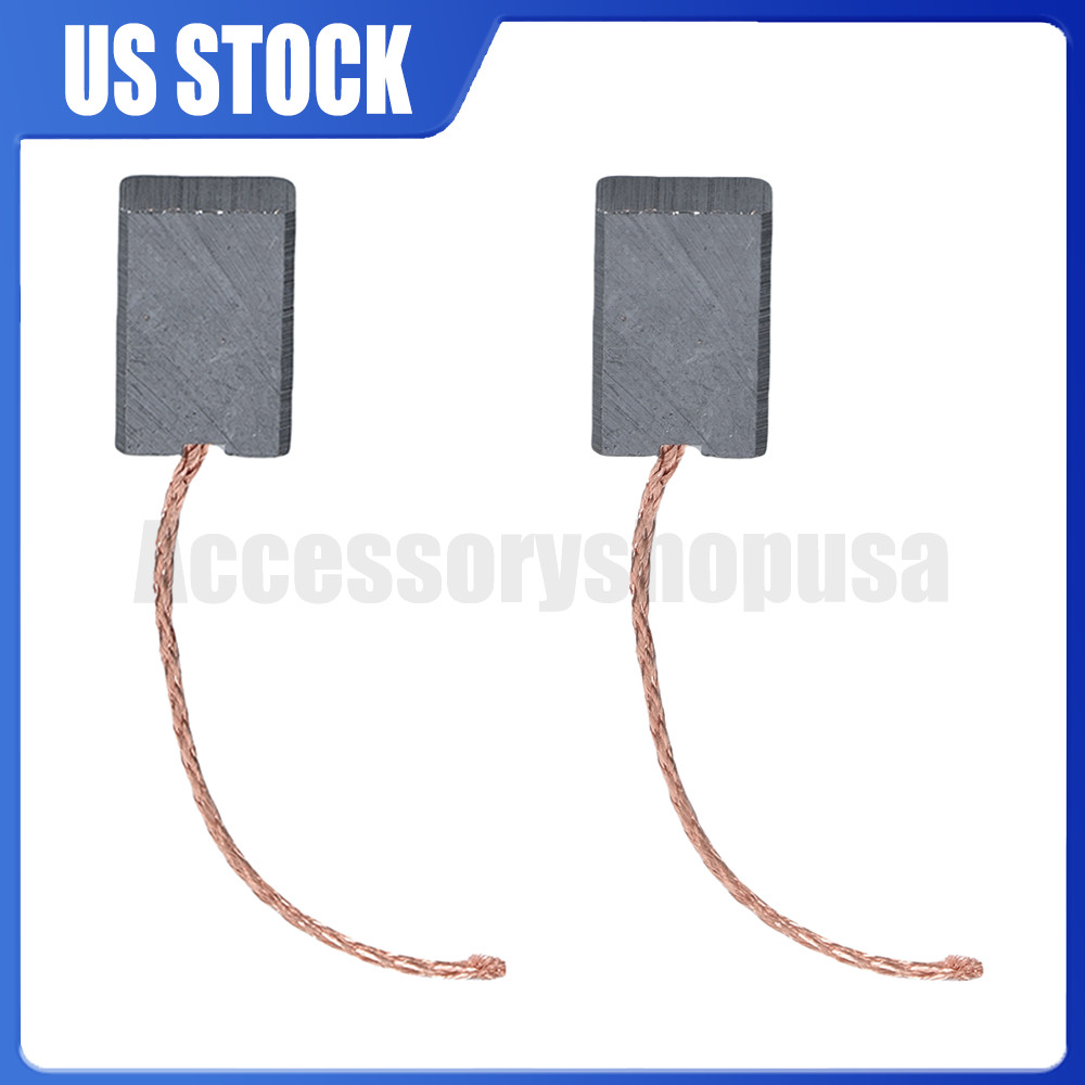 2Pcs Carbon Brush For Black & Decker 37051 8000 8008 8010 8018 242273-00 USA