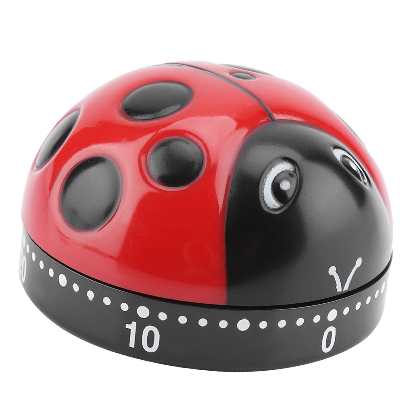 Ladybug Kitchen Timer 60 Minutes Timer Mechanical Wind up Timer Kitchen Cooking