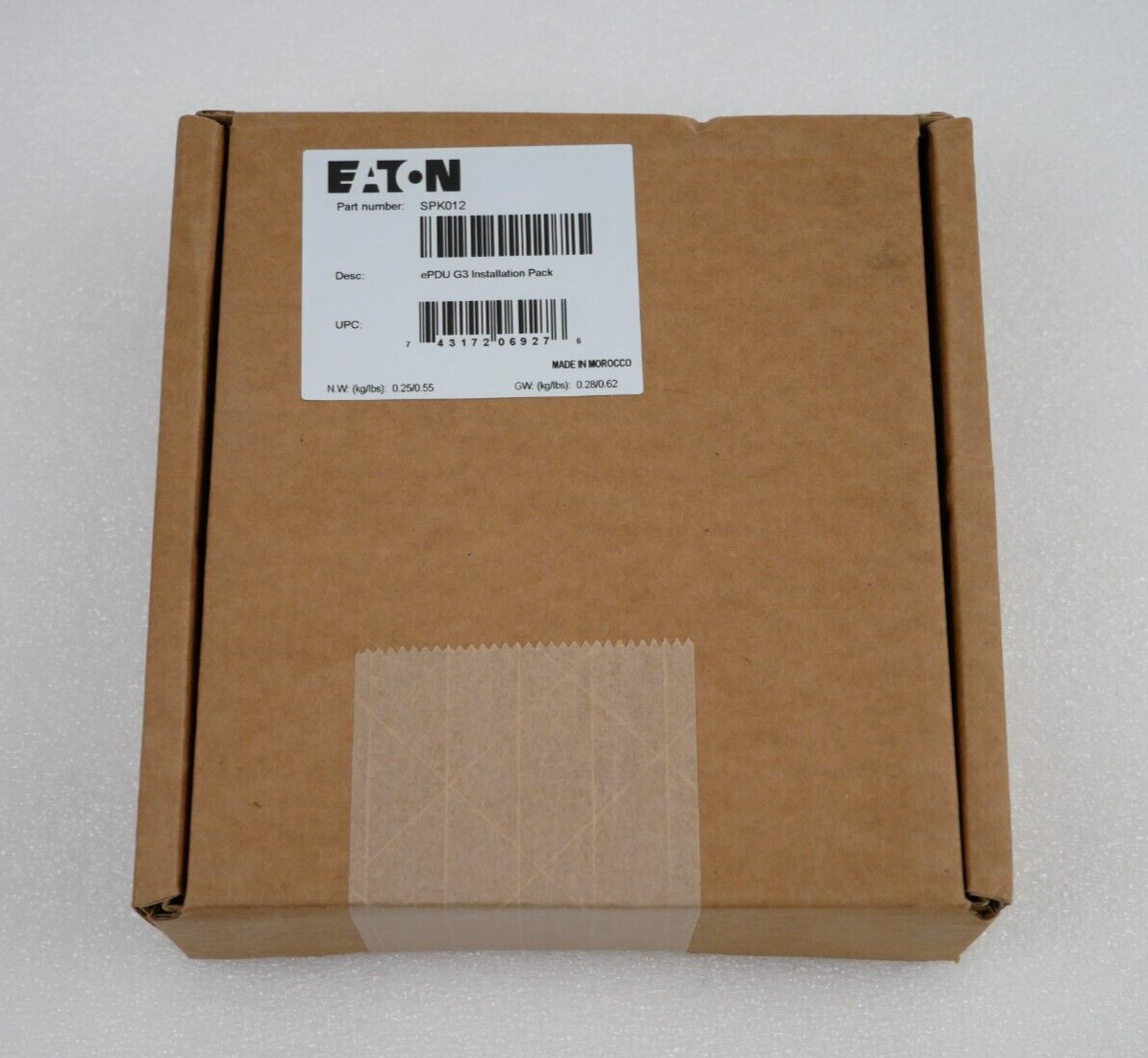 EATON SPK012 ePDU G3 Installation Pack *BRAND NEW & SEALED*