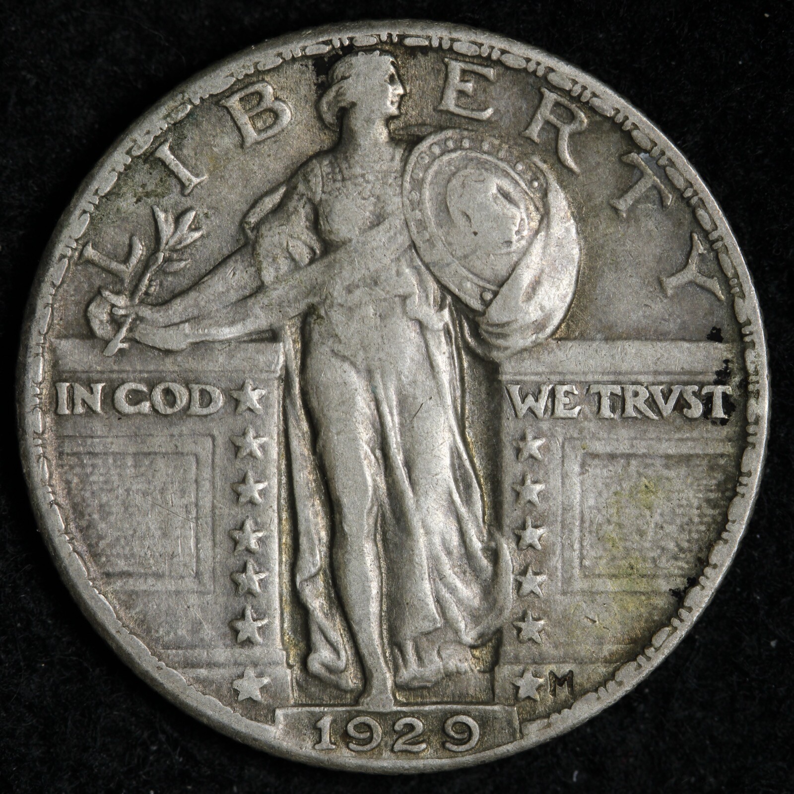 1929 Standing Liberty Silver Quarter XF+ E265 URNM