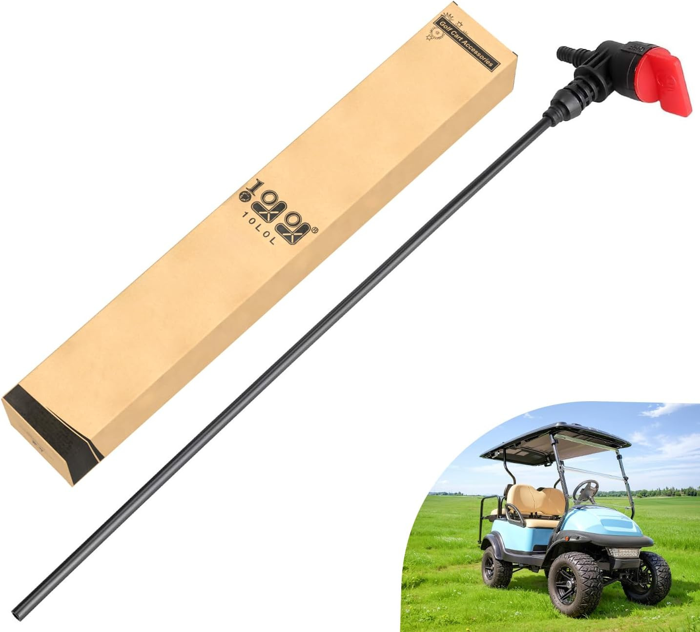 Fuel Siphon Tube for Club Car Precedent 2009-Up Gas Golf Cart