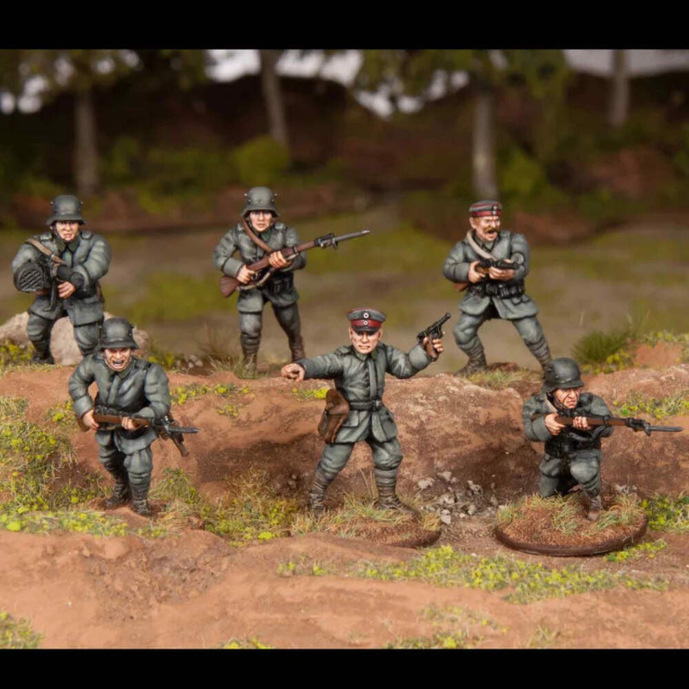 Wargames Atlantic Great War German Infantry - 28mm Miniature SPRUES