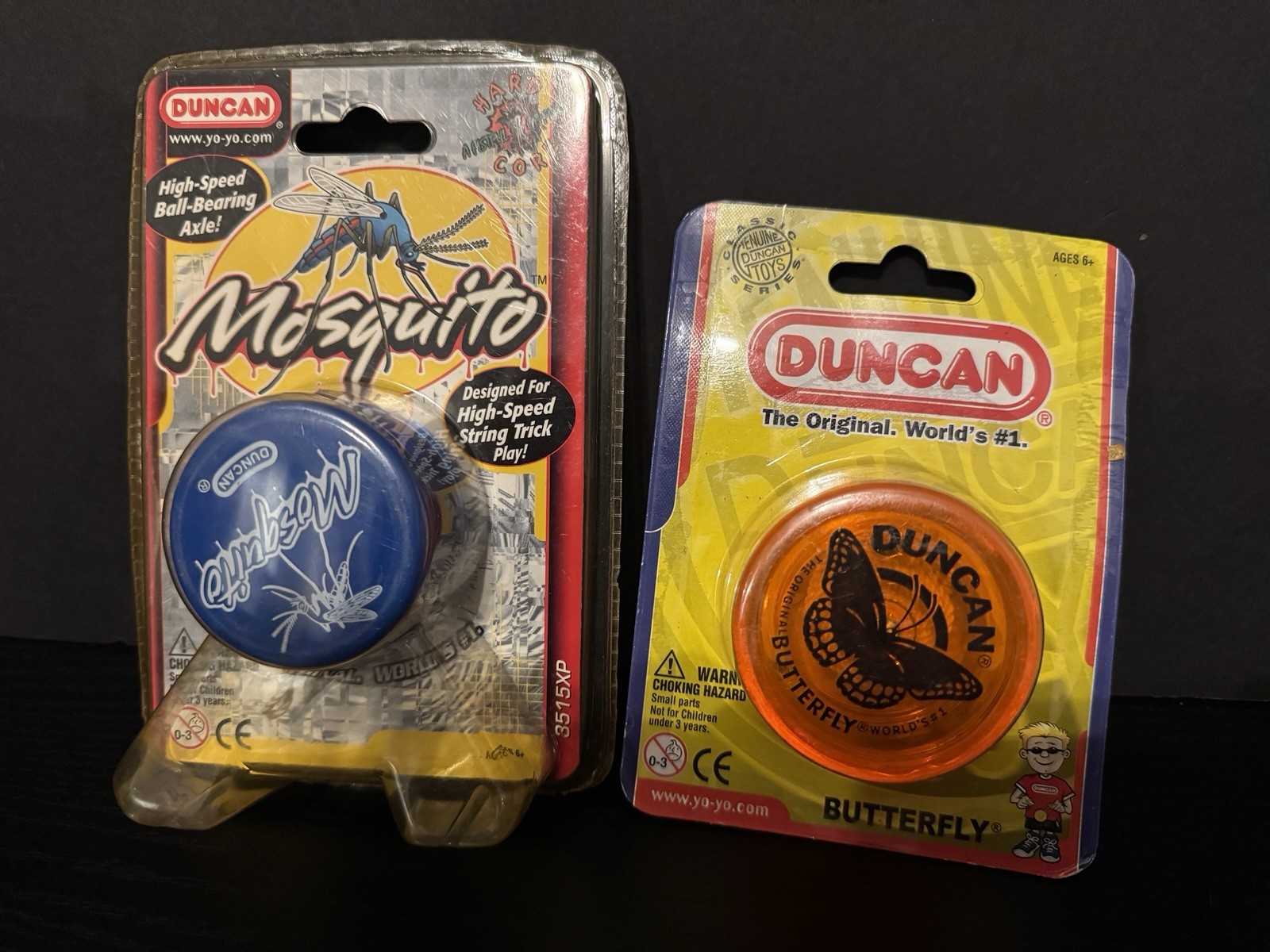 Duncan Yo-Yo Mosquito W/ Bonus Butterfly – Brand New Sealed - Vintage Toys 2007