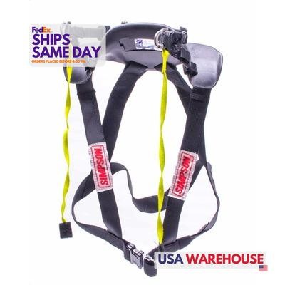 Simpson Safety HSXSC11, Kit Black Plastic Hybrid Sport Child X-Sml W/Sliding Tet