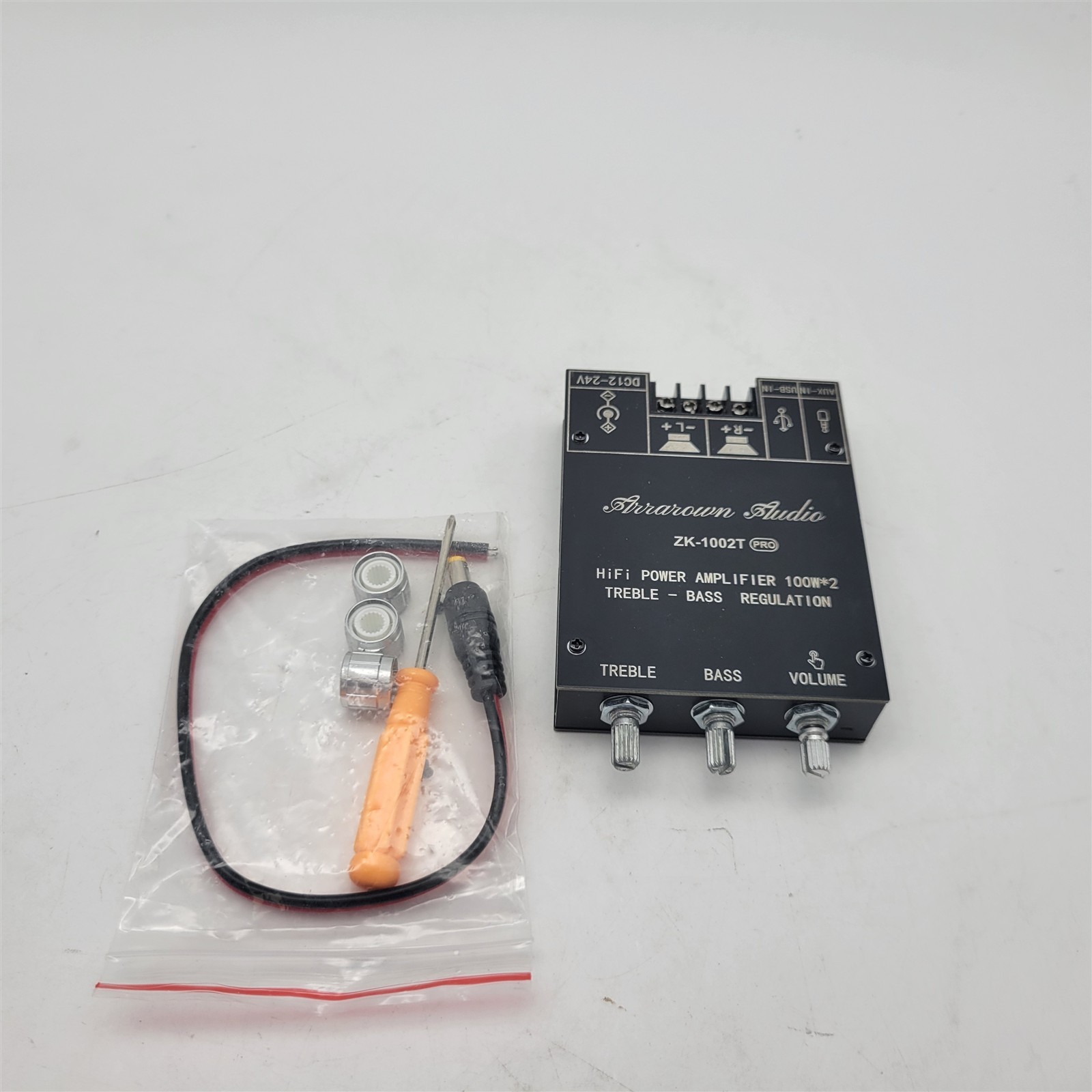 ZK-1002T PRO 2.0 Channel Bluetooth 5.0 Audio Amplifier Board Module