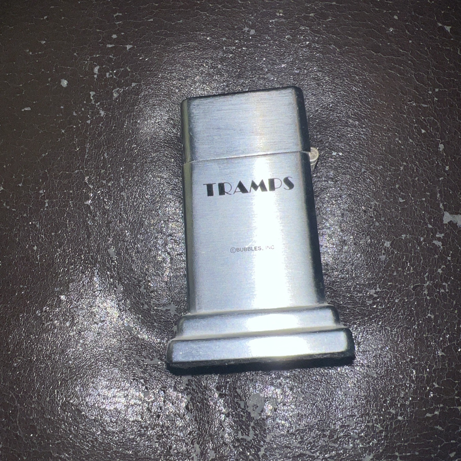 Vtg TRAMPS 1970s Cigarette lighter with Charlie Chaplin
