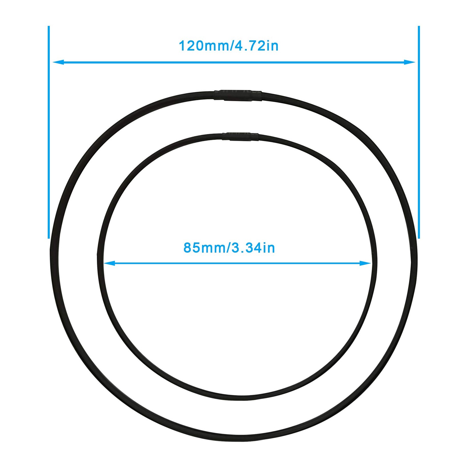 Mictop Universal Elastic Bands Replacement for Microphone Shock Mount Mic Holder