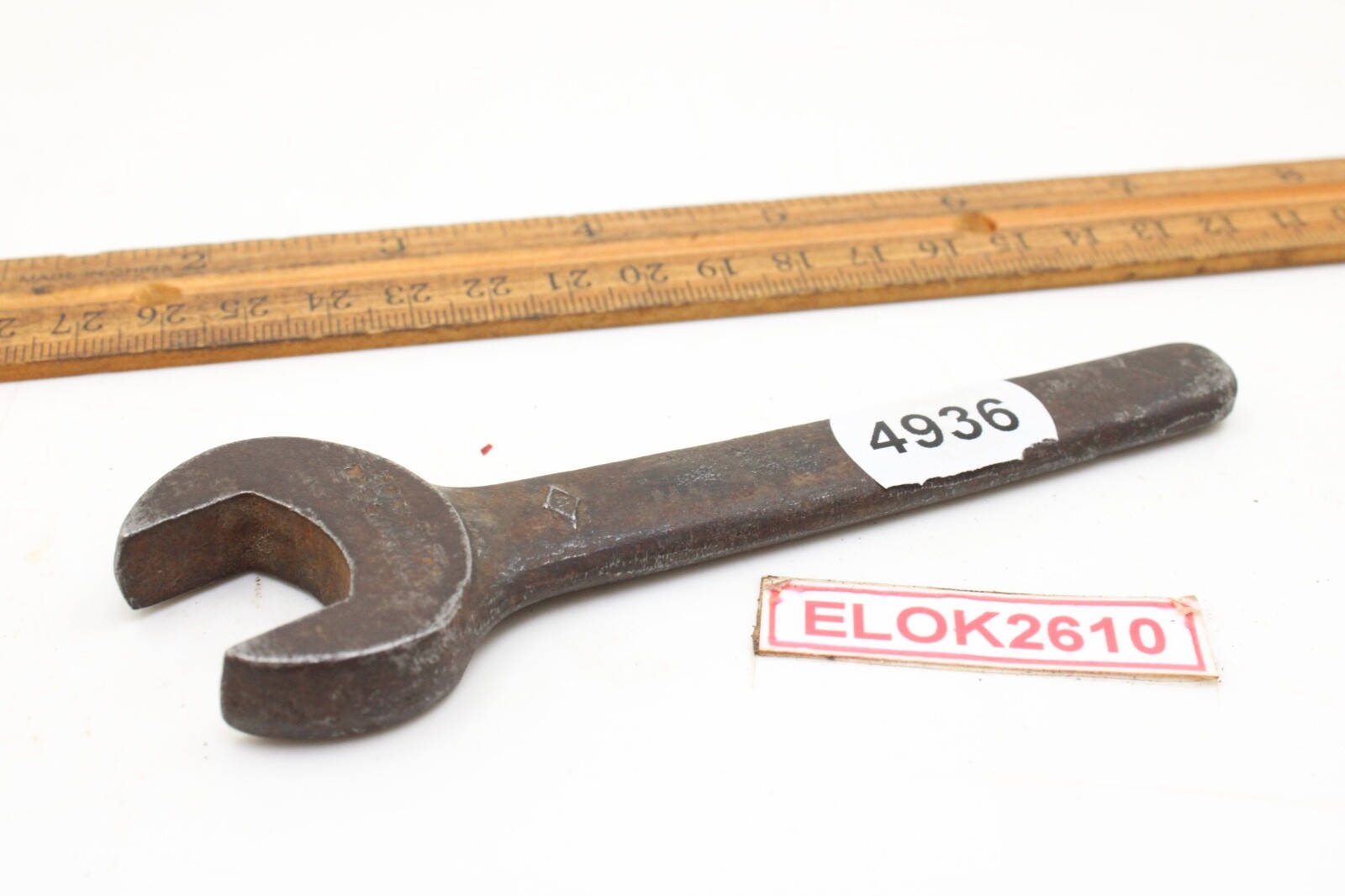 Williams 1029 Single Open-end Wrench 5" USA Vintage