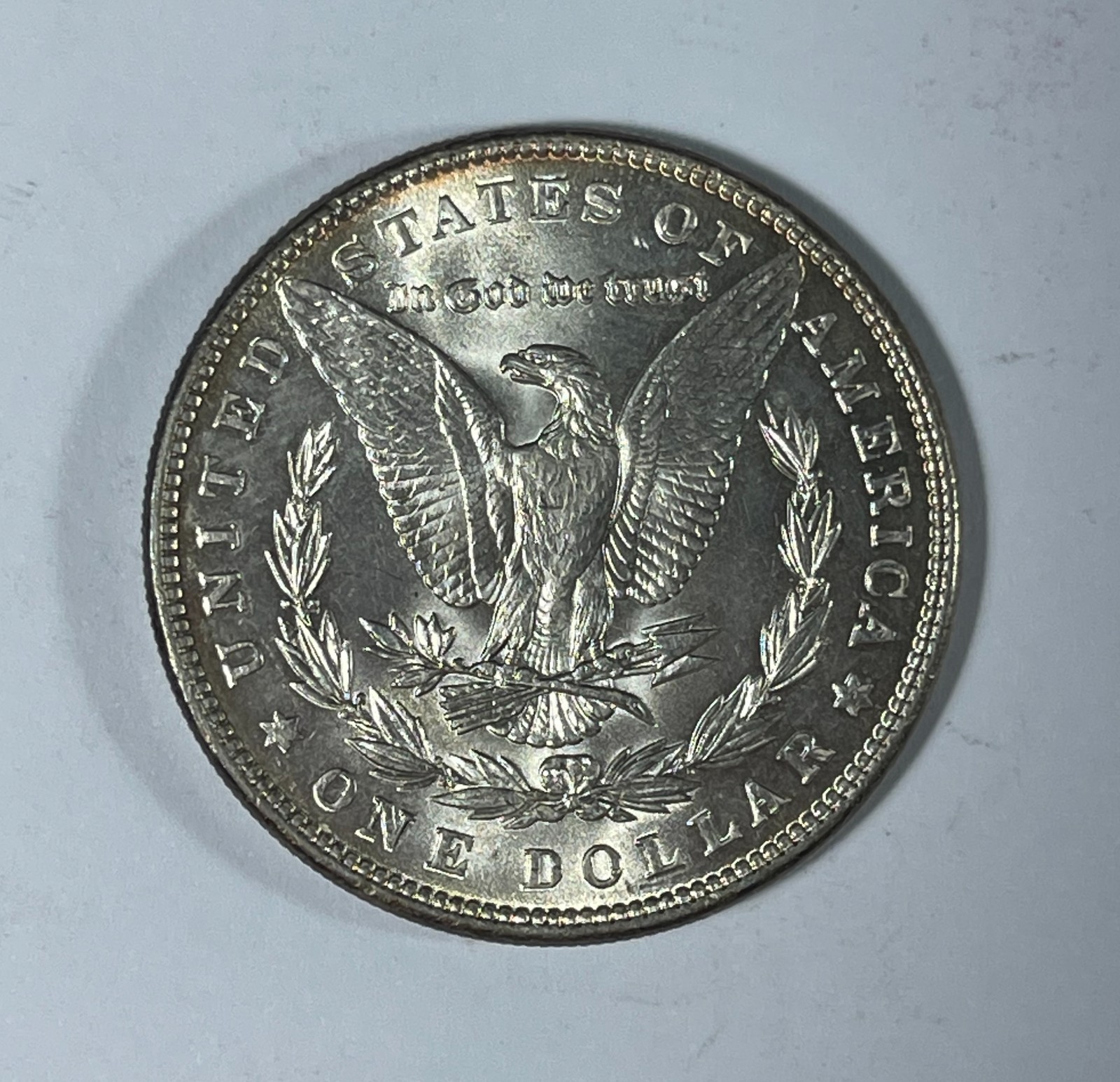 1886 Morgan dollar (#21471) flashy Ch BU+