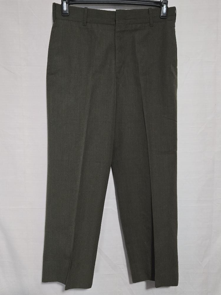 Marines Green Service Trousers 31S Poly/Wool Gabardine USGI 8405-01-279-7685