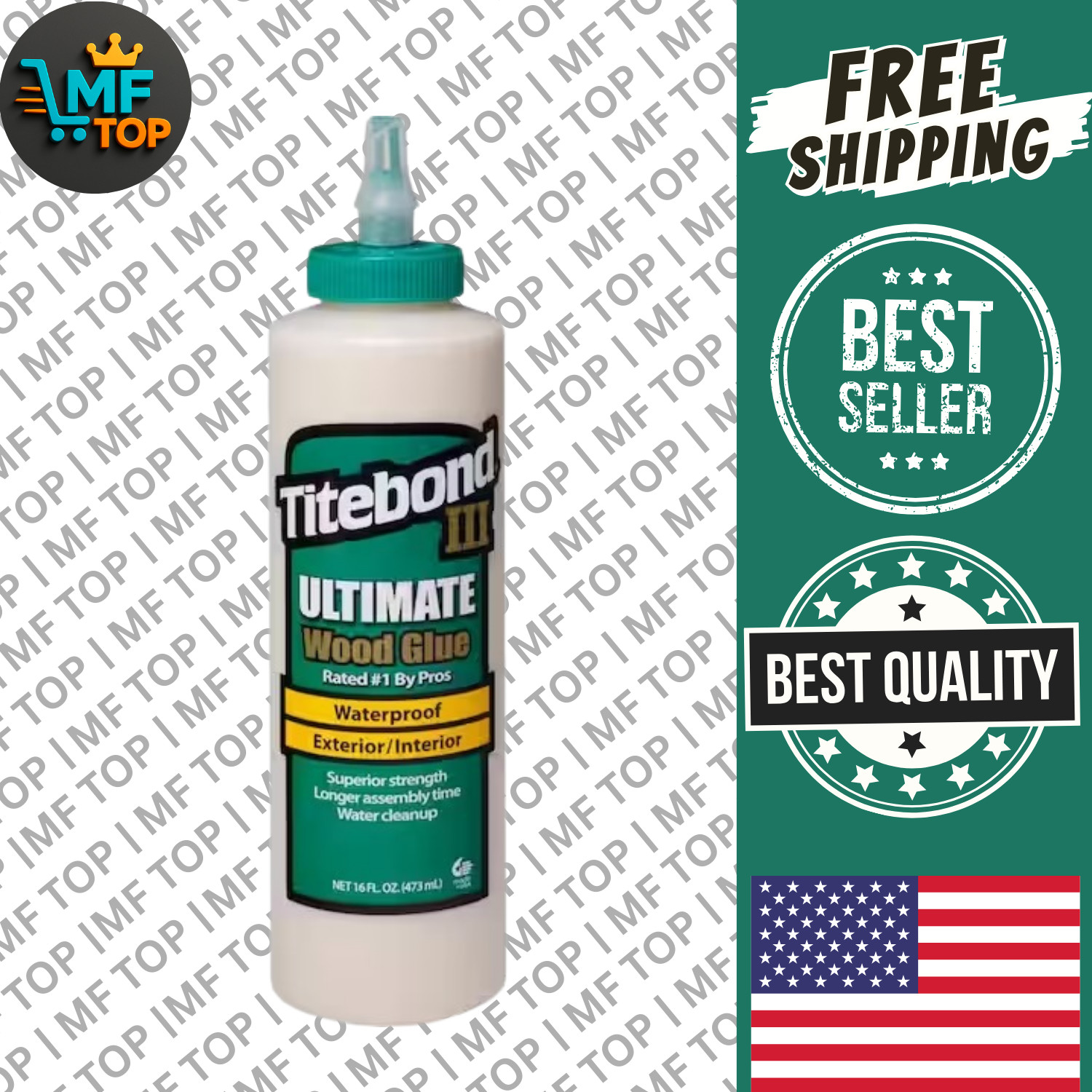 Titebond III Ultimate Wood Glue 16 Oz.