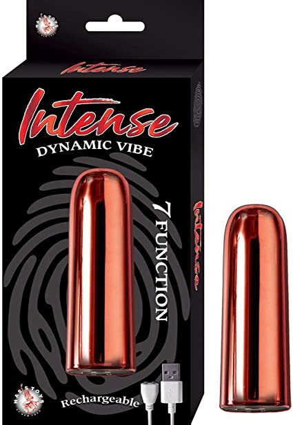 NASSTOYS INTENSE DYNAMIC VIBE 7 FUNCTION VIBRATOR NEW RED