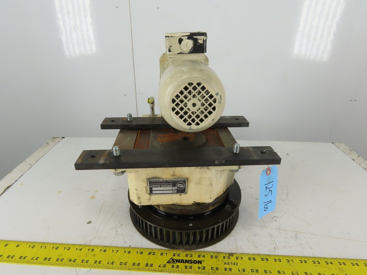 Weiss TC220-06 BD6R6L/04D Rotary Indexing Turntable 6 Station 277/480V .12kW