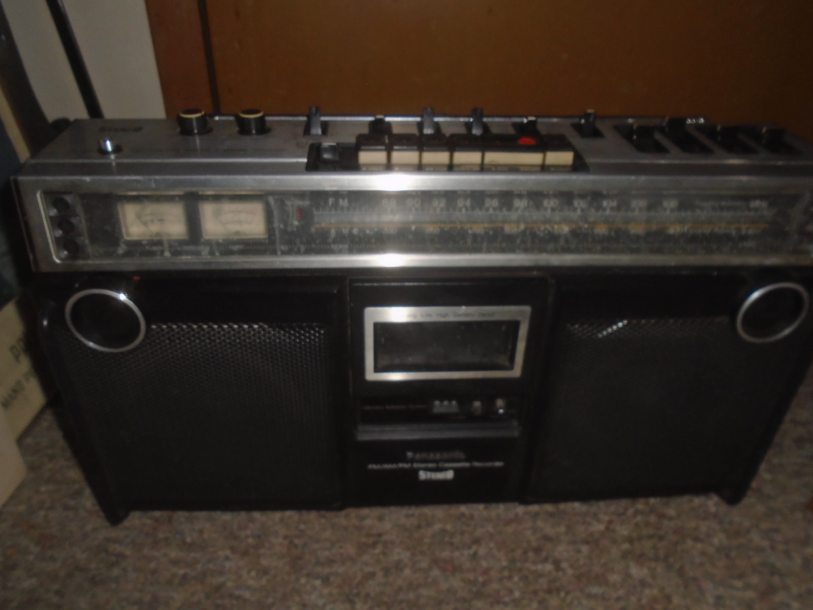 Vintage Panasonic RQ-4350 AM/FM Cassette Player Recorder Boombox