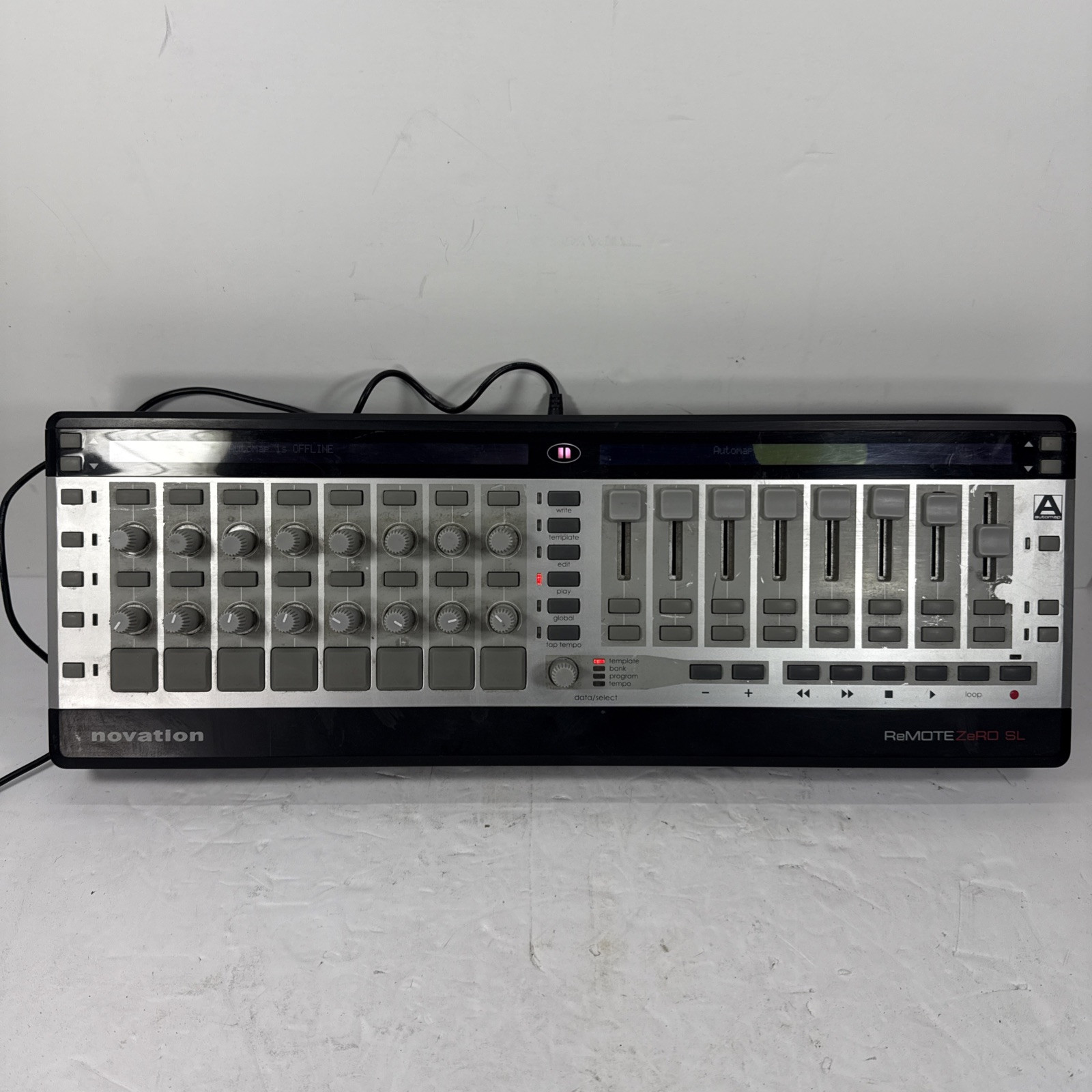 Novation Remote Zero SL Midi Controller ⚠️UNTESTED CRACKED SCREEN⚠️