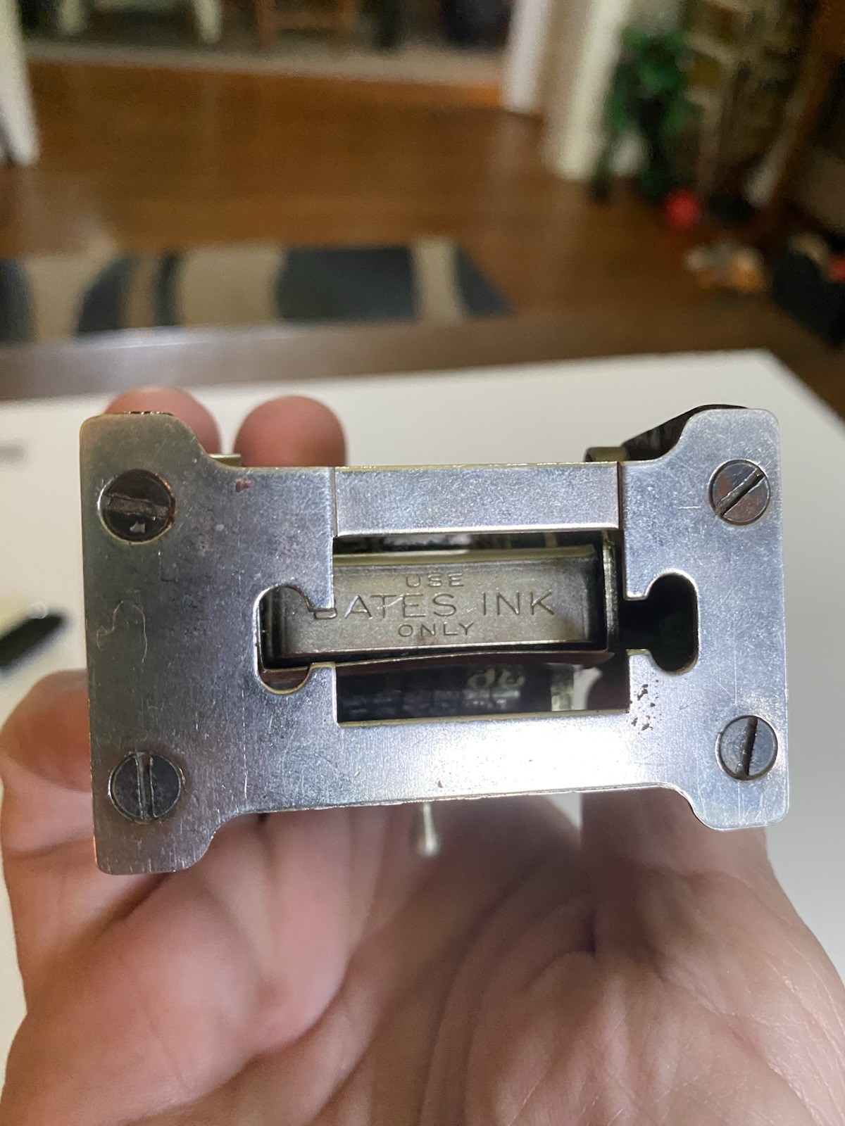 Vintage Numbering Machine Stamp Bates