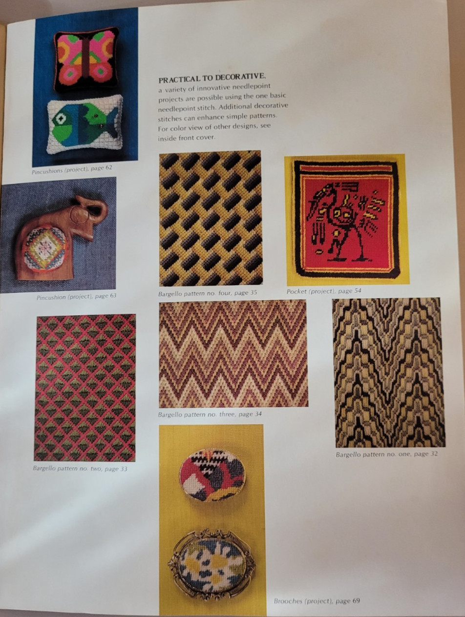 Needlepoint Techniques & Projects - A Sunset Book