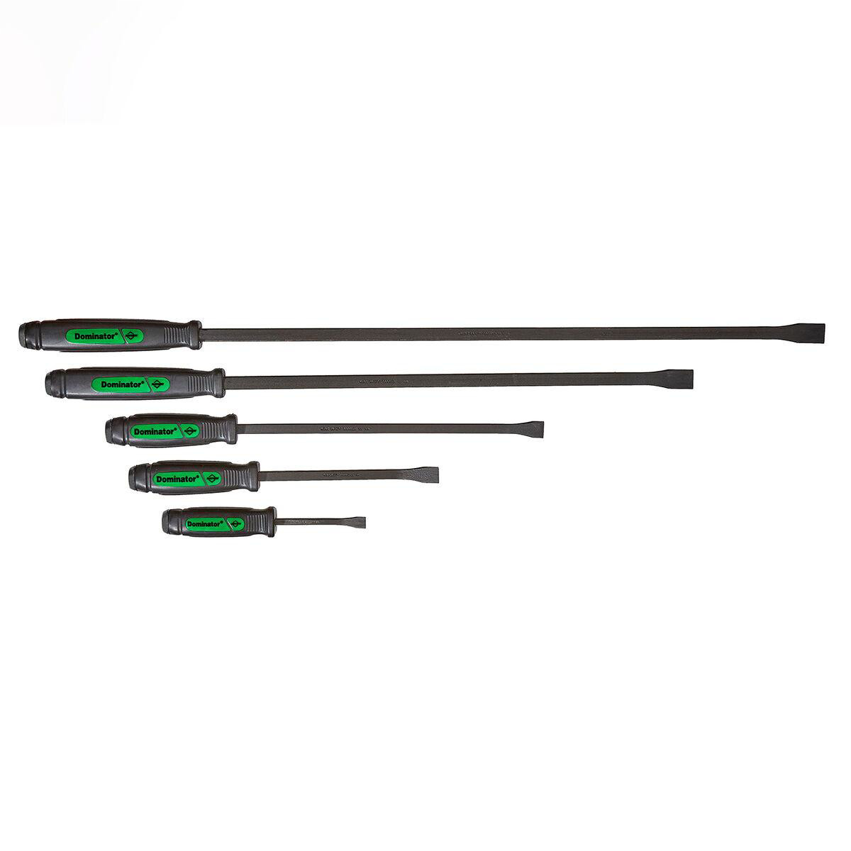Mayhew Mayhew Tools 61366GN 5 PC Dominator® Curved Pry Set, Green