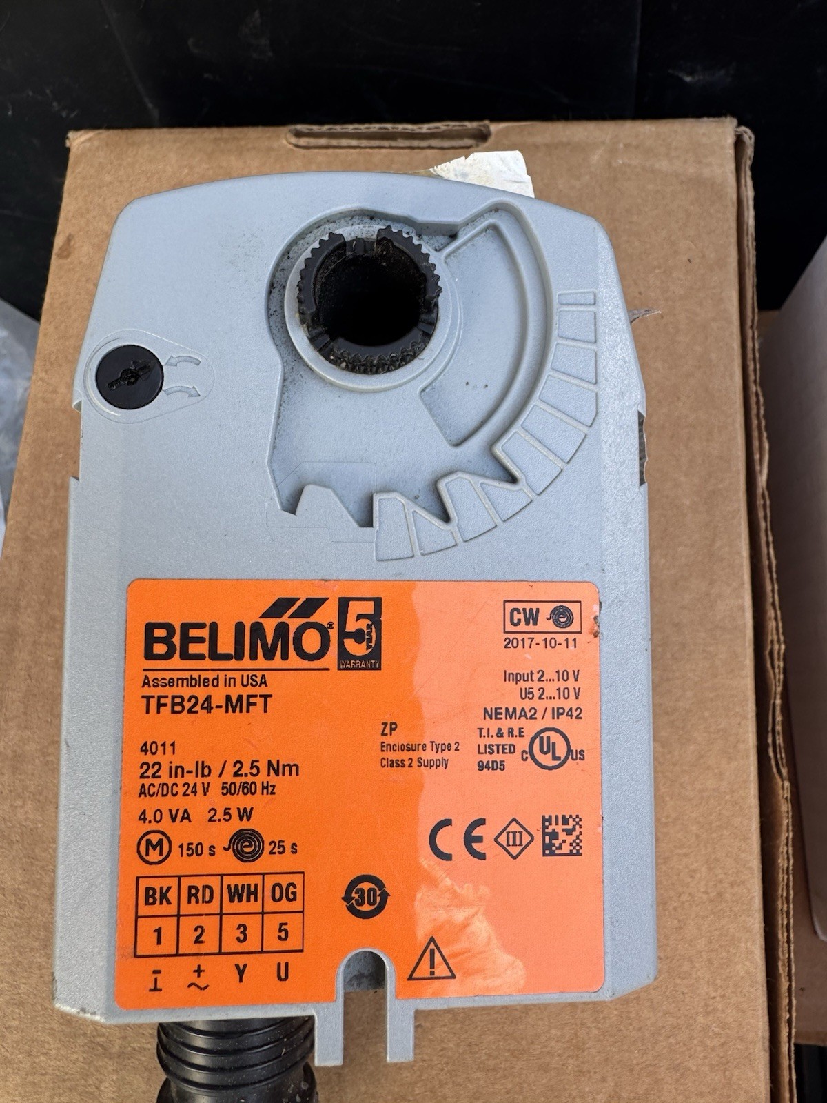 Belimo TFB24-MFT