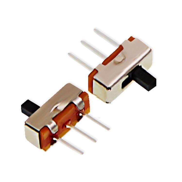 50 x SS12D00G3 2 Position SPDT 1P2T 3 Pin PCB Panel Mini Vertical Slide Switch