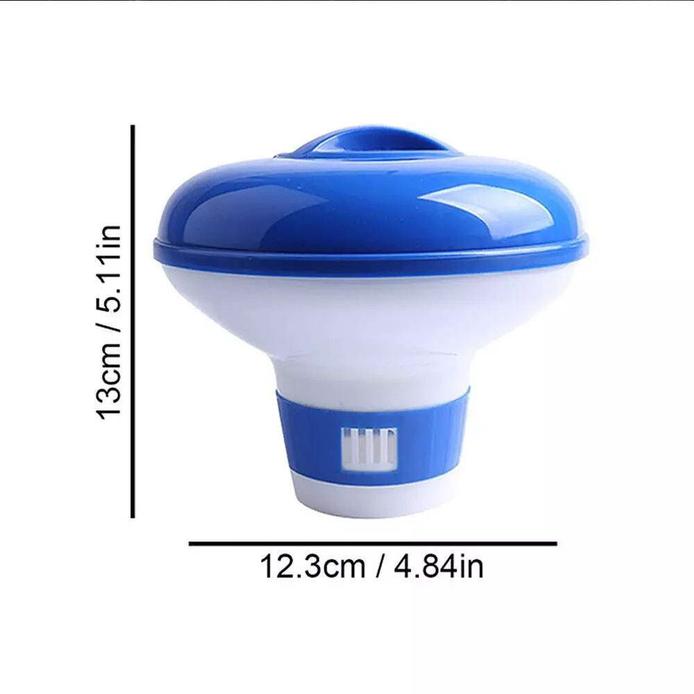Adjustable Chlorine Dispenser ABS Floating Design,Lock Cap,Fits Spas & Pools