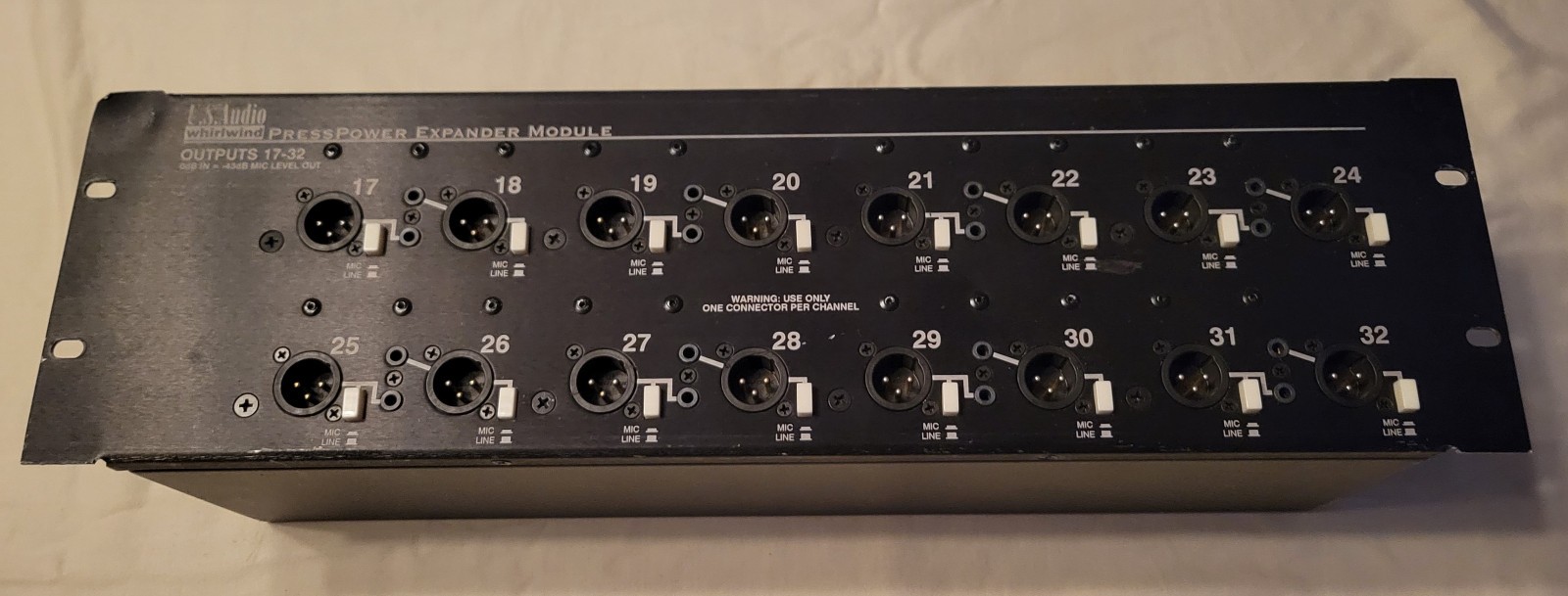 Whirlwind Press2X- PressPower II Module Expander Unit - Used
