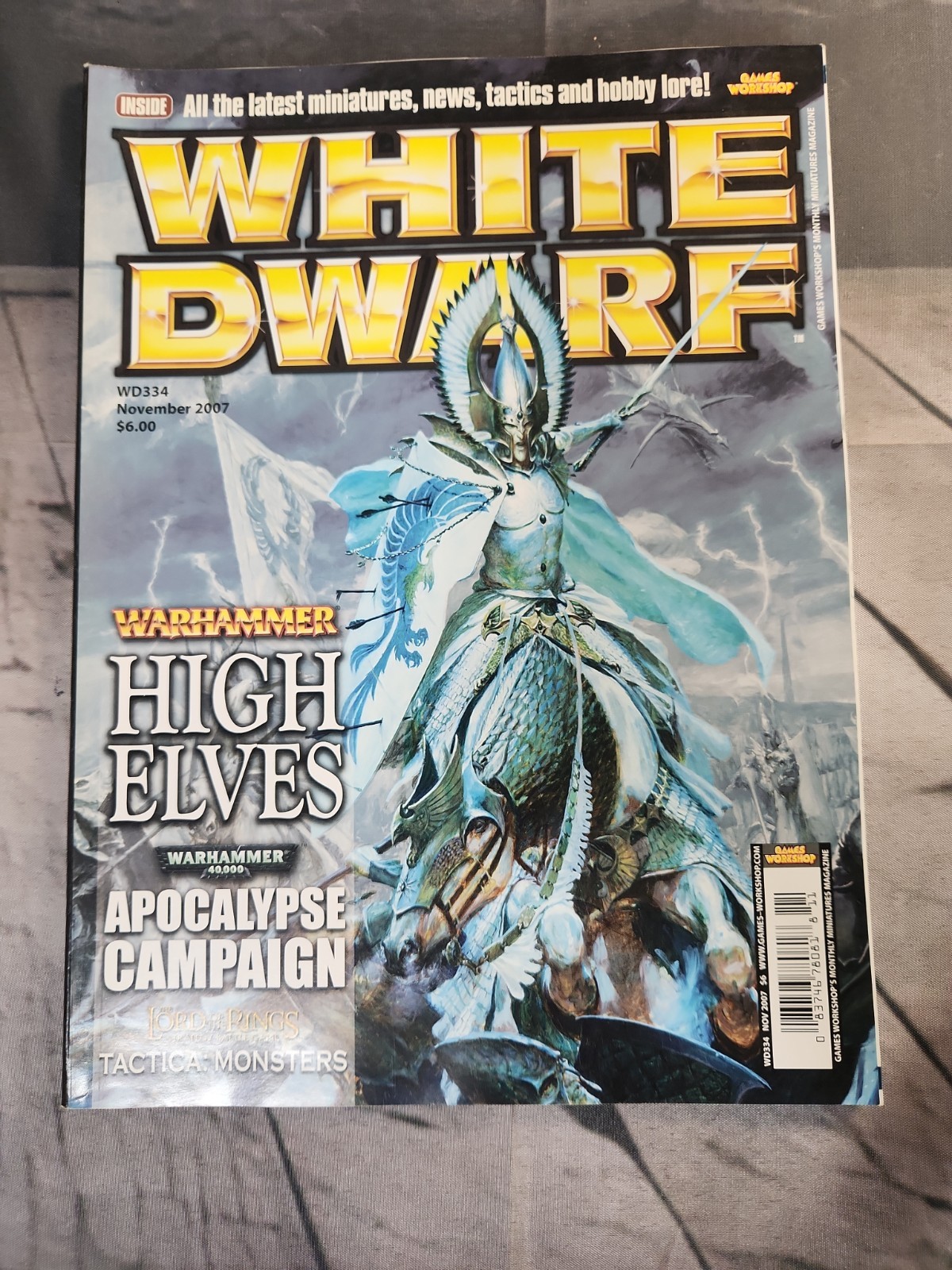 White Dwarf Magazine Lot Issues 330-339