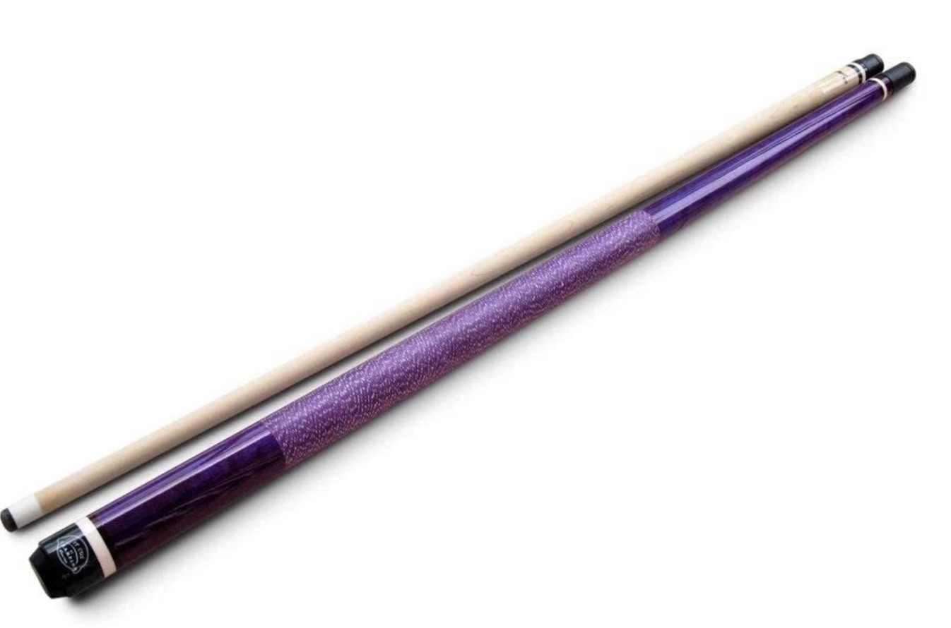 Champion ST10 Purple Irish Linen Wrap Pool Cue Champion case Champion Glove NIP