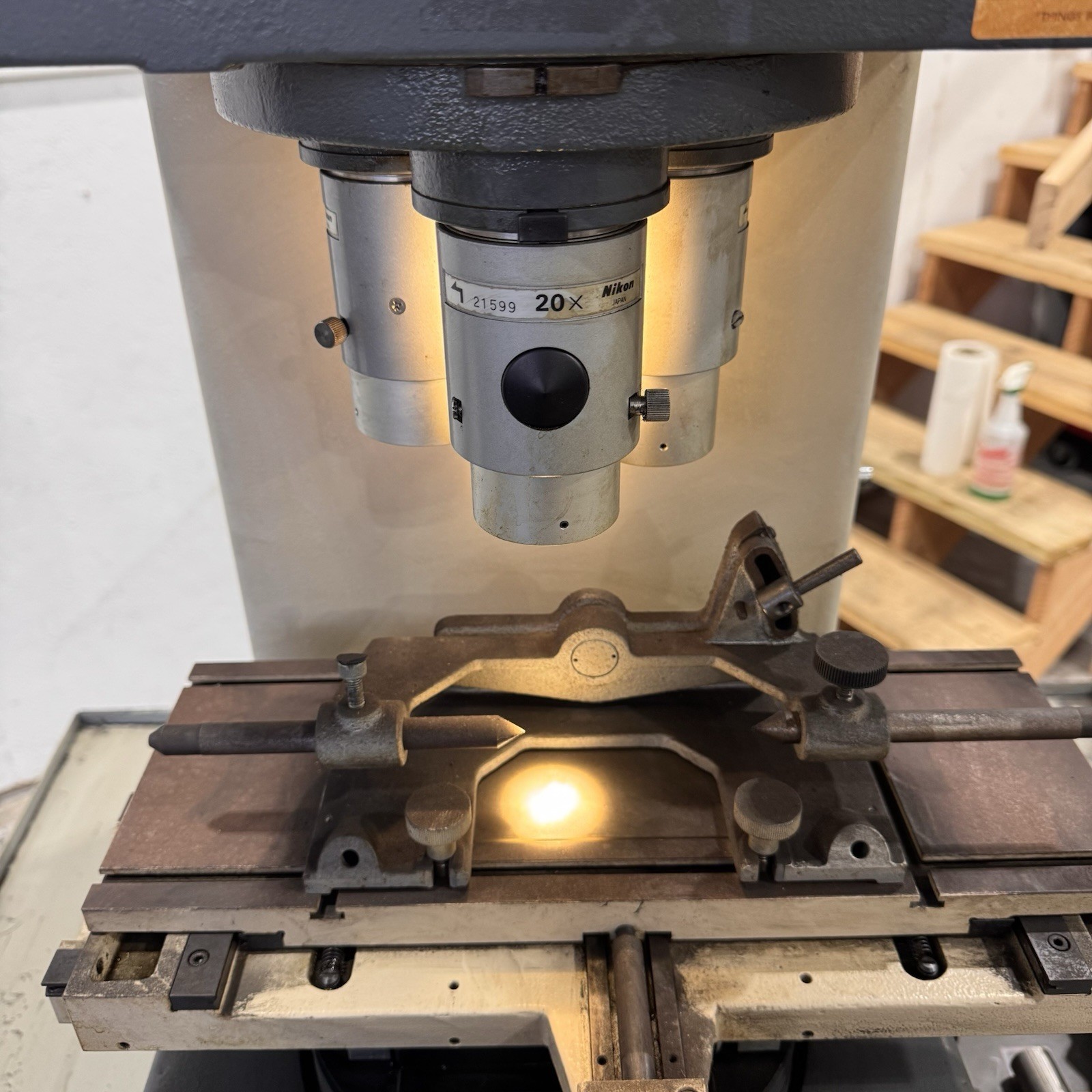 Nikon V-12 Optical Comparator Bench Top Profile Projector