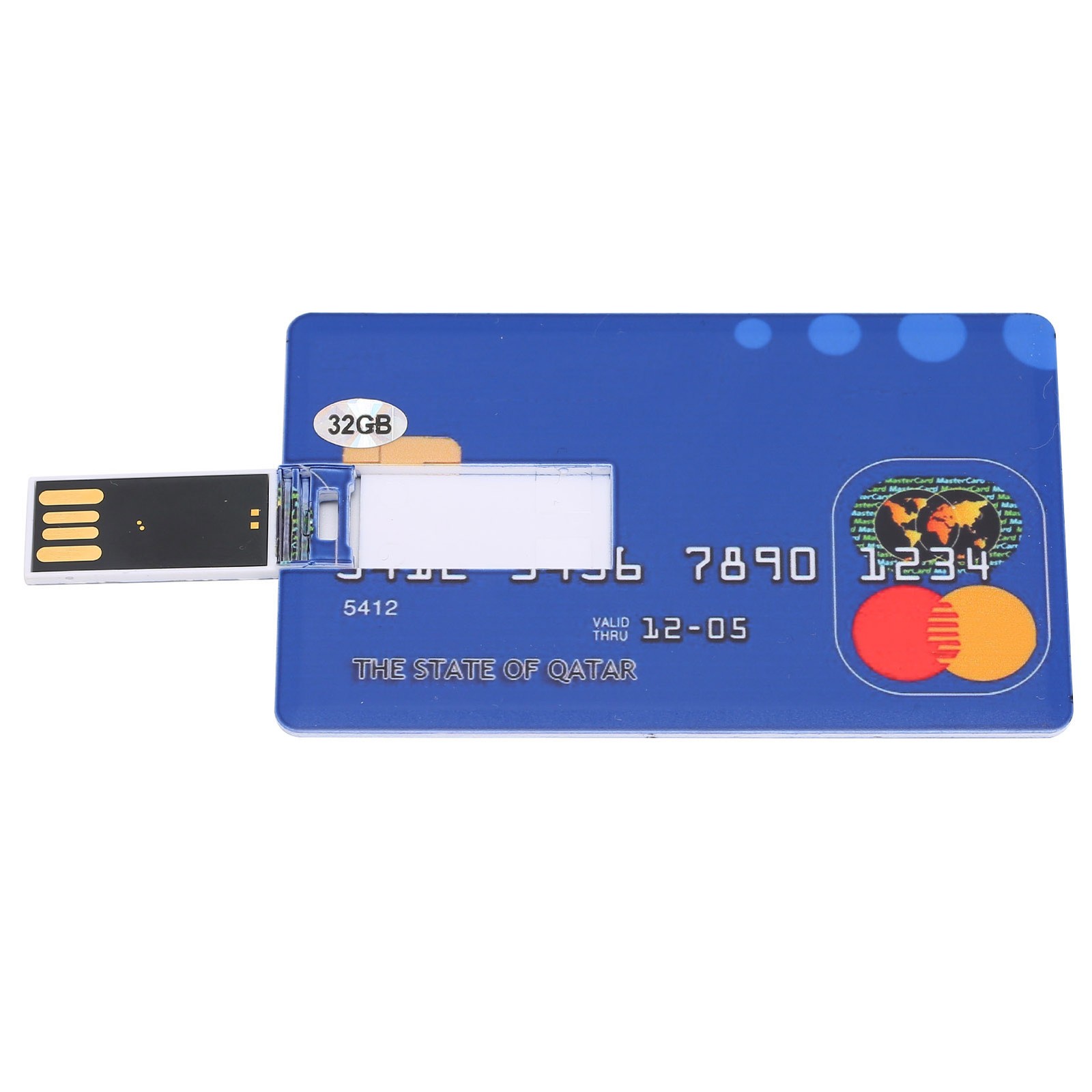 Unique 32GB USB Flash Drive Exquisite Card Shape For School Office Excellent