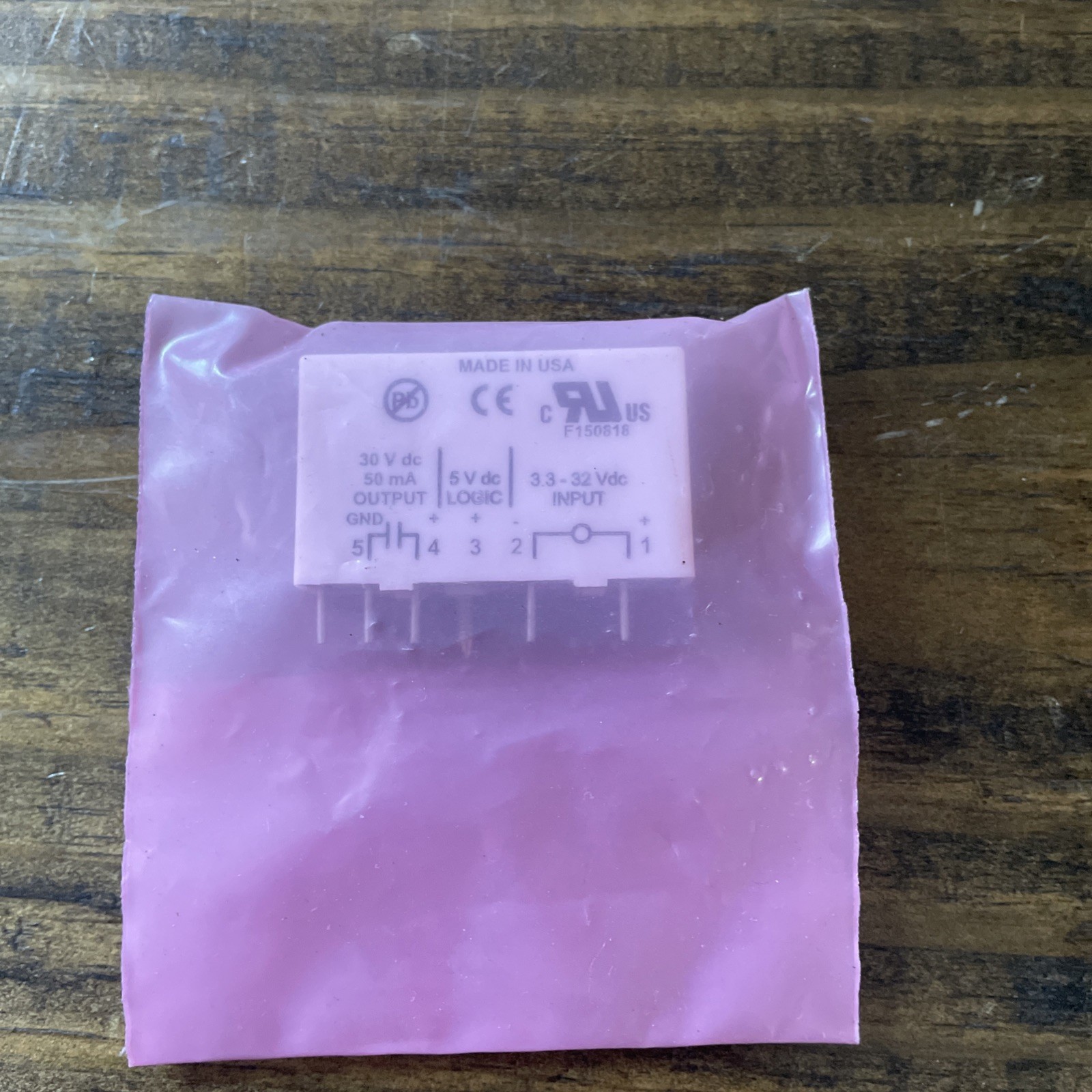 Input Module 3.3 -32VDC In; 30VDC Out; 50mA