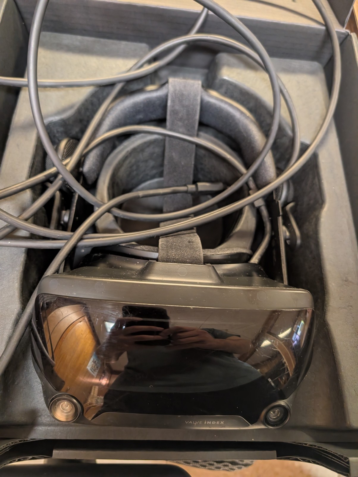 Valve Index VR Virtual Reality HMD Headset Only Complete - Tested