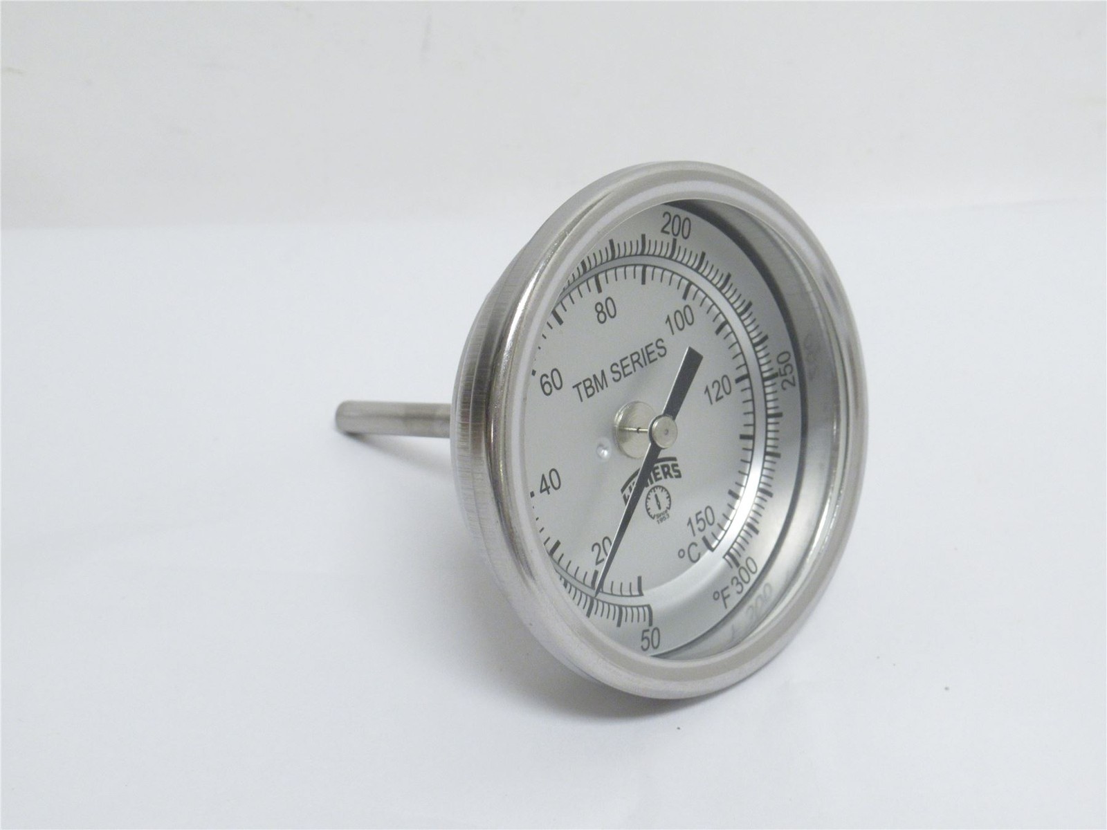 239260 New-No Box; Winters TBM30025B9 Bi-Metal Pocket Thermometer; 50-300F