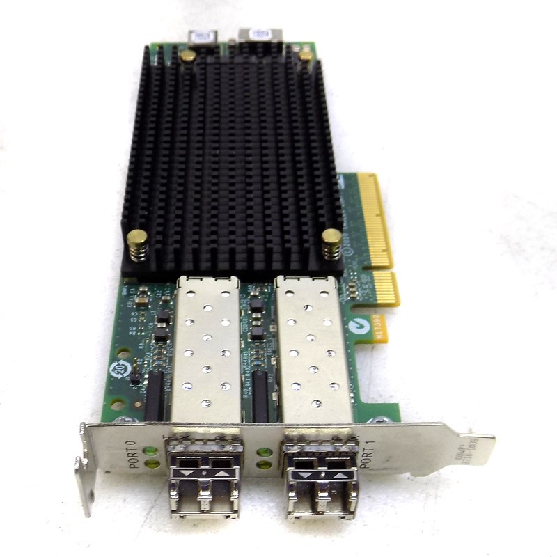 Emulex P005299-01B Dual-Port 8Gbps Fiber Channel Adapter w/ (2) FTLF8528P2BNV-EM