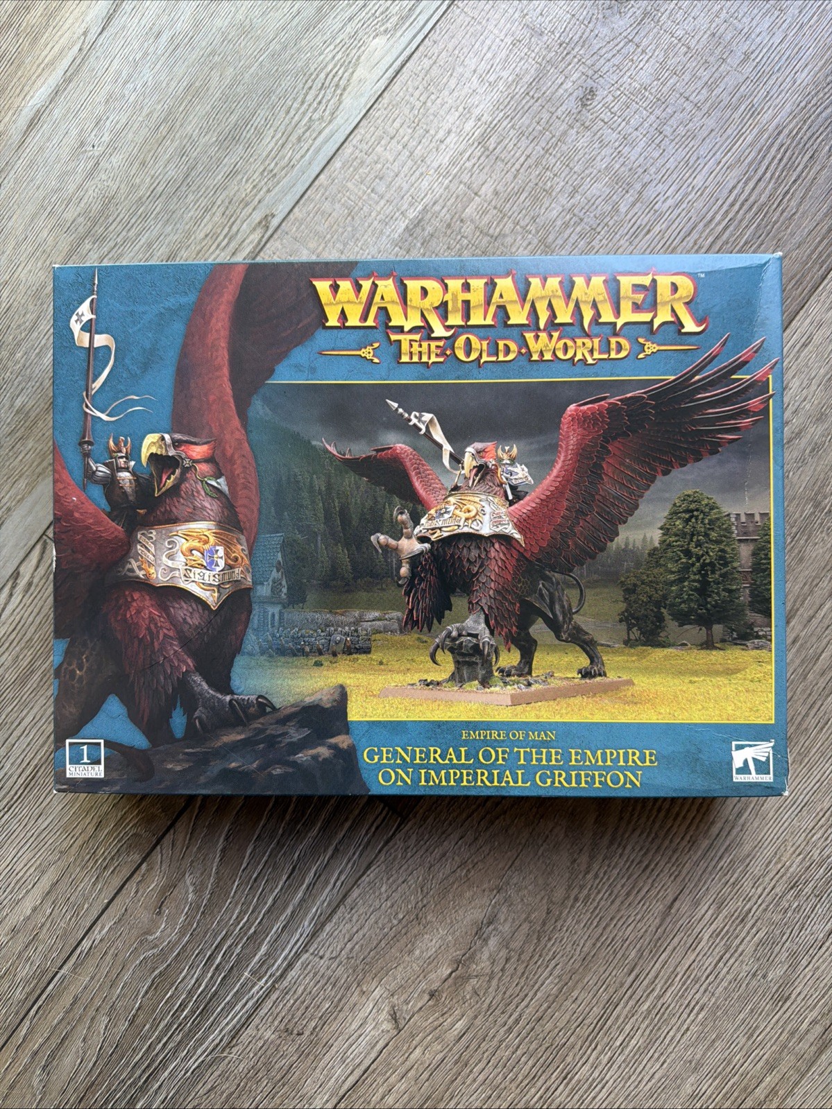 Warhammer The Old World: Empire of Man General on Imperial Griffon NEW Sealed