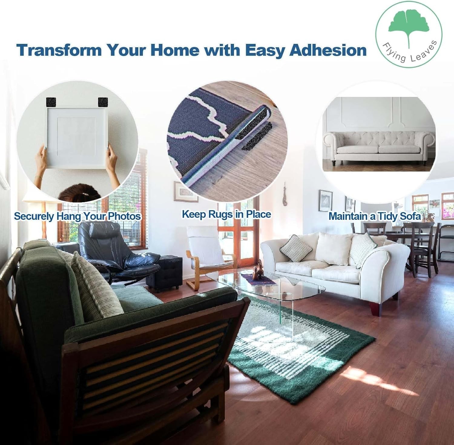 Robust Nylon Hook and Loop Strips - Multi-Size Adhesive Fasteners for Every Need
