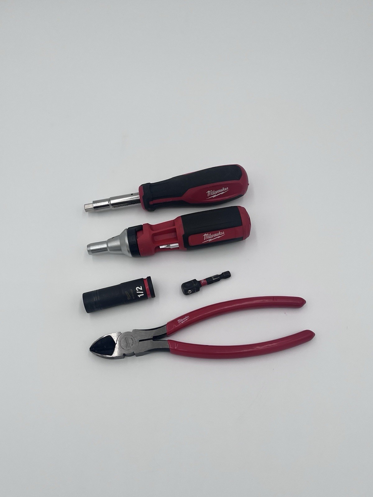milwaukee hand tools - Ratcheting Screwdriver, 8” Cutting Pliers And More