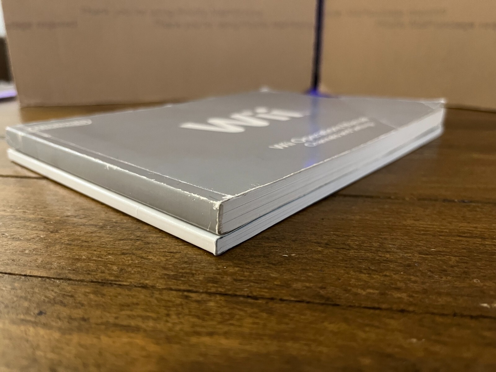Nintendo Wii Original Manual & Operations System Setup Book w/ Controller Insert