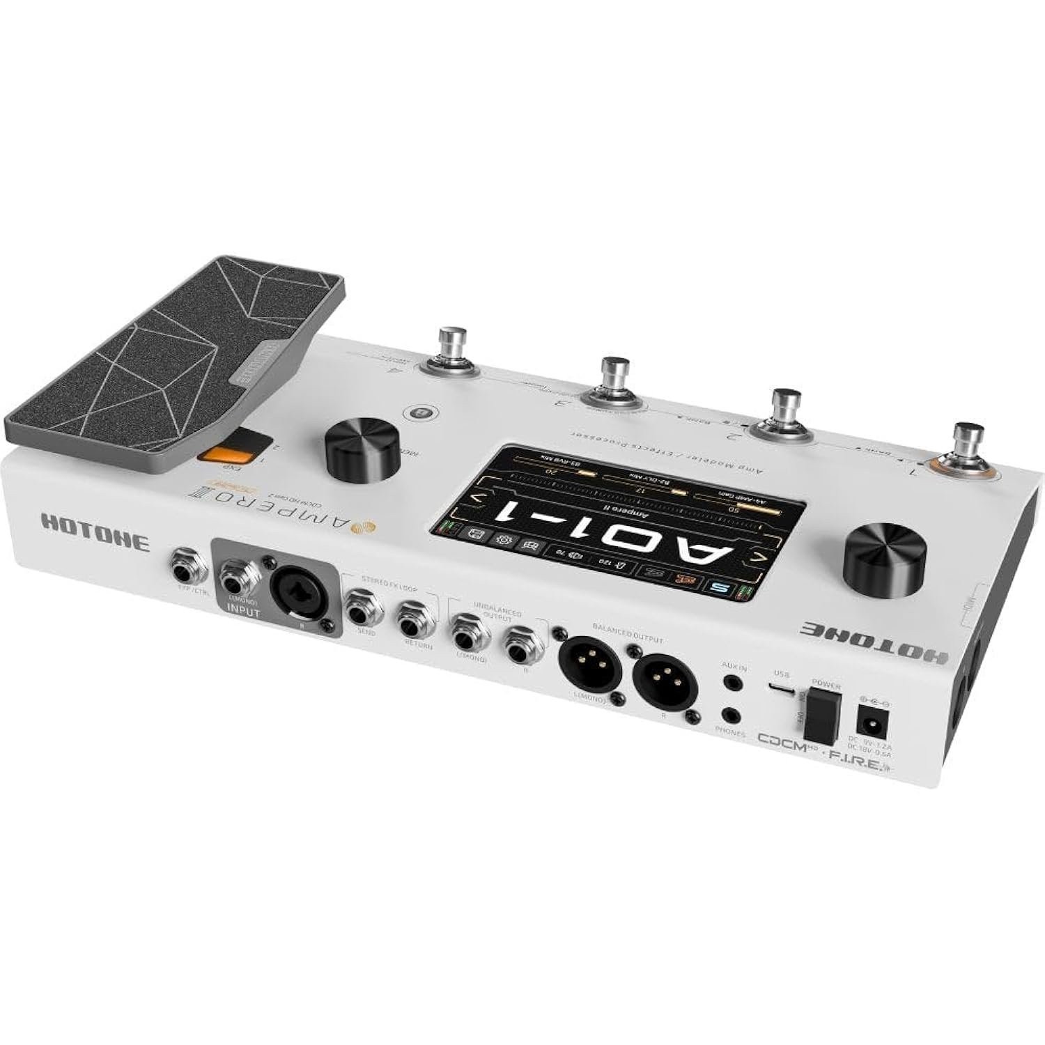 Hotone Ampero II MP-350 Guitar Effects Processor Amp Modeler Multi Effects...