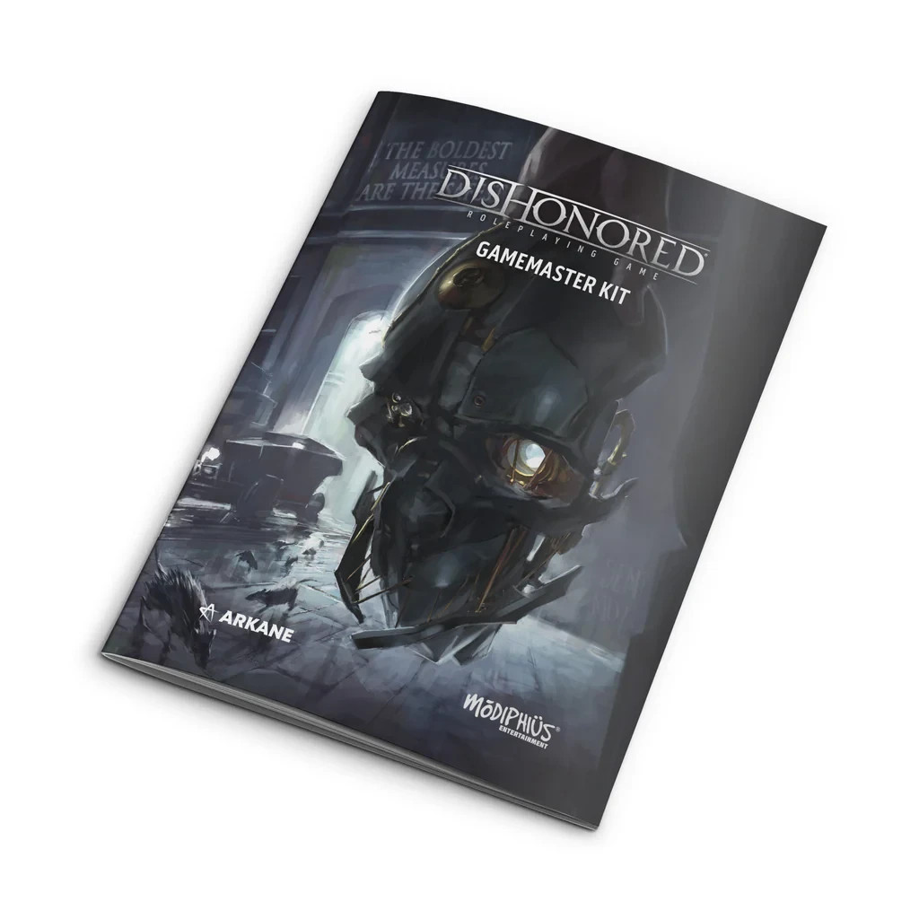 Dishonored RPG Bundle - Core Rulebook, Gamemaster Toolkit & Dice Set ($124 MSRP)
