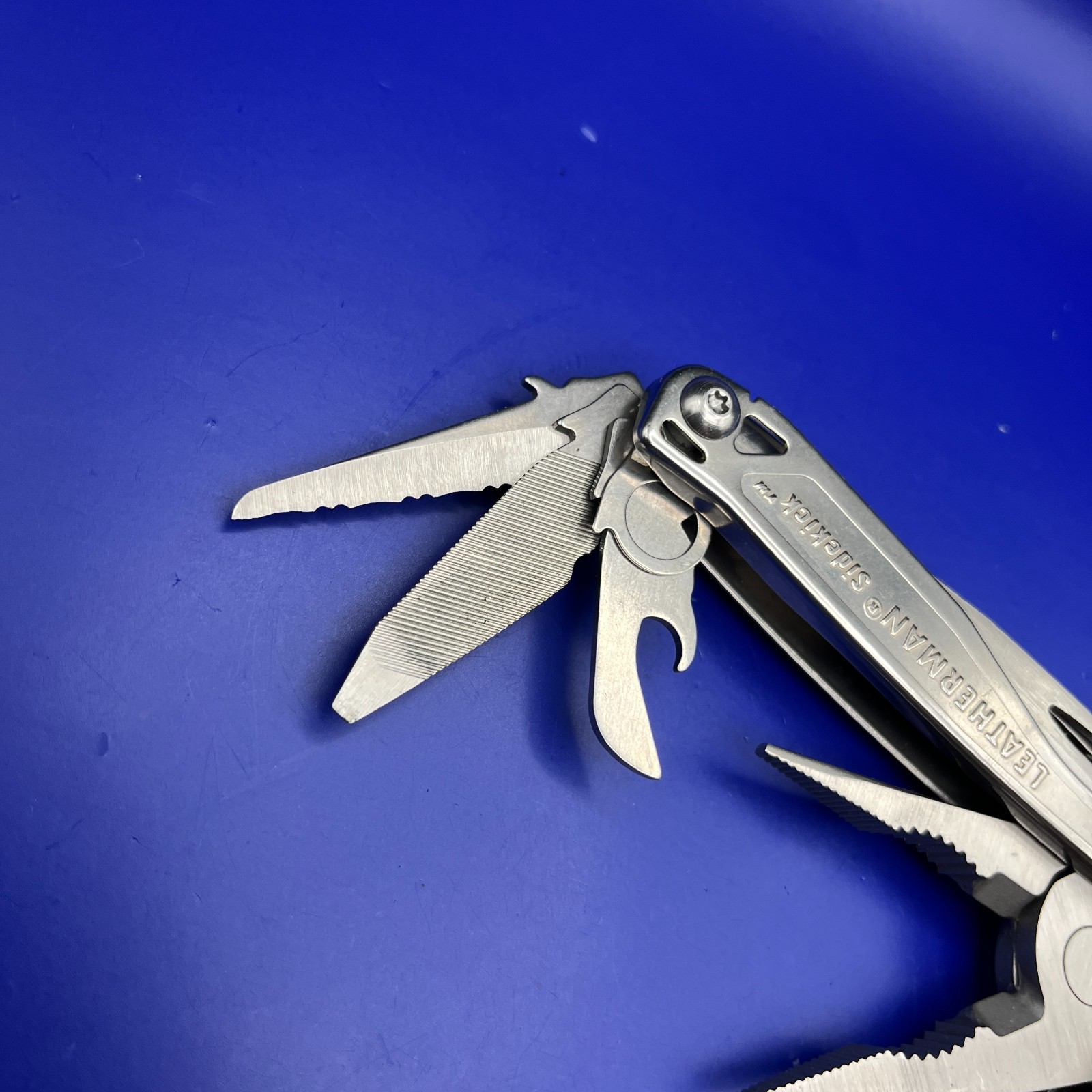 Leatherman Sidekick Multi-Tool, Knife, Pliers, Saw, Stainless